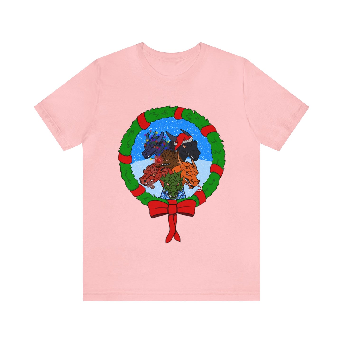 Dragon Christmas with Snowglobe Version - Unisex T-shirt