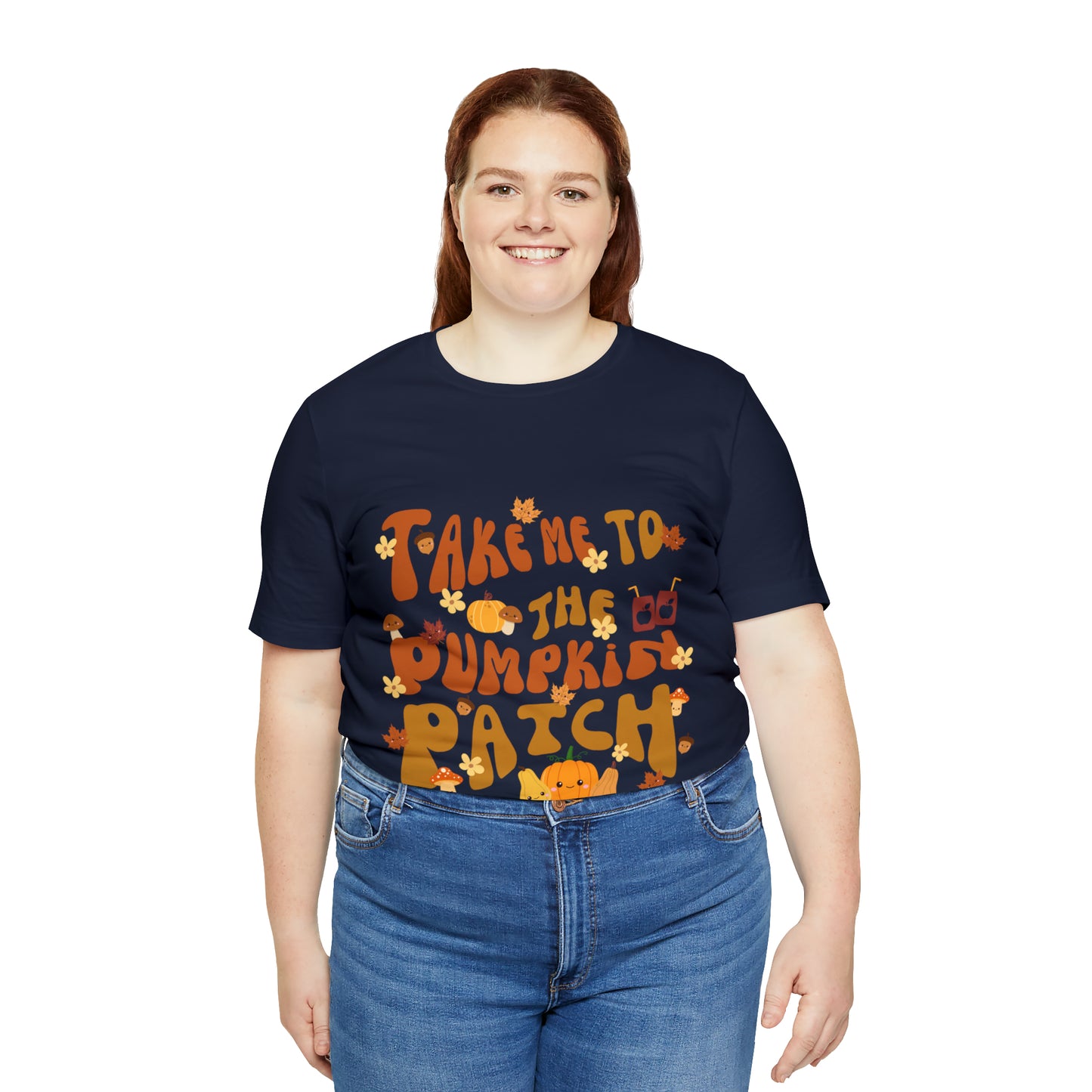 Take me to the Pumpkin Patch, Unisex Jersey Short Sleeve Tee