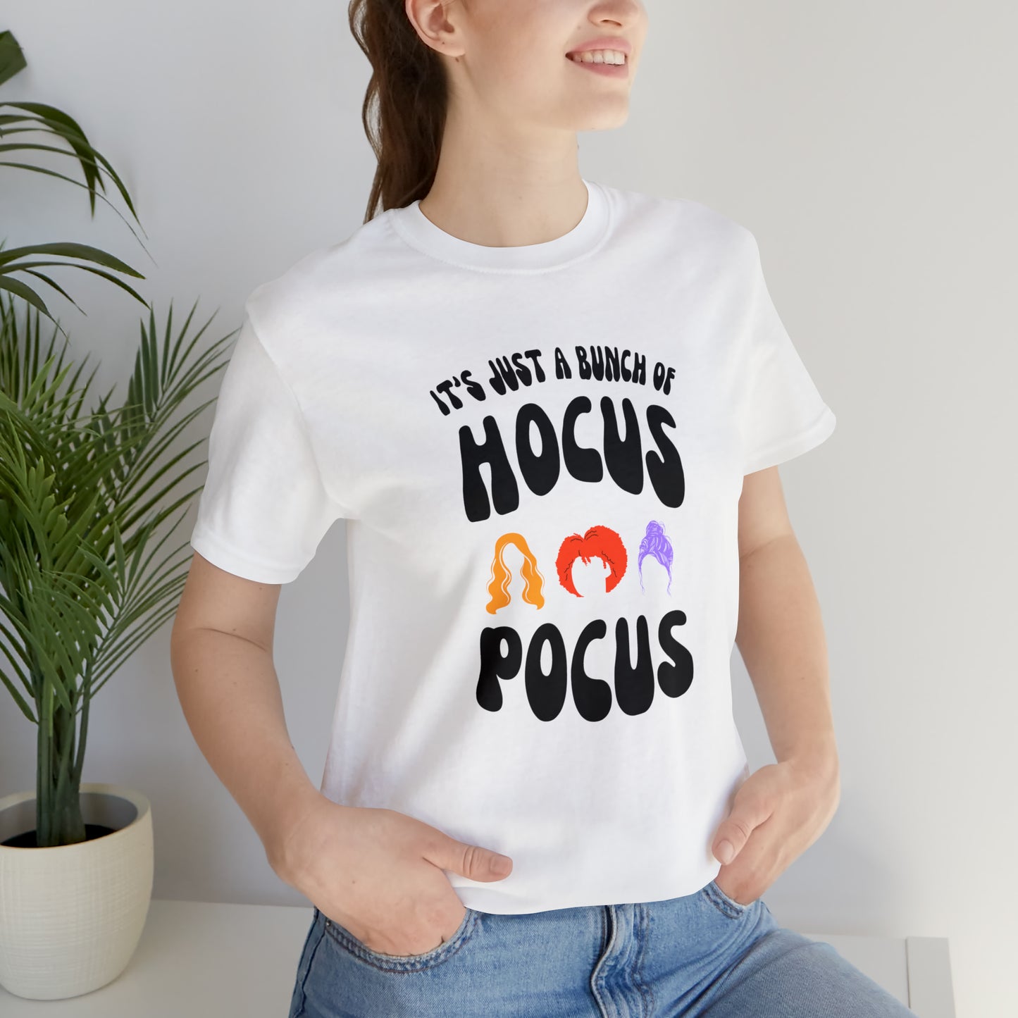 Black Text Hair - Hocus Pocus