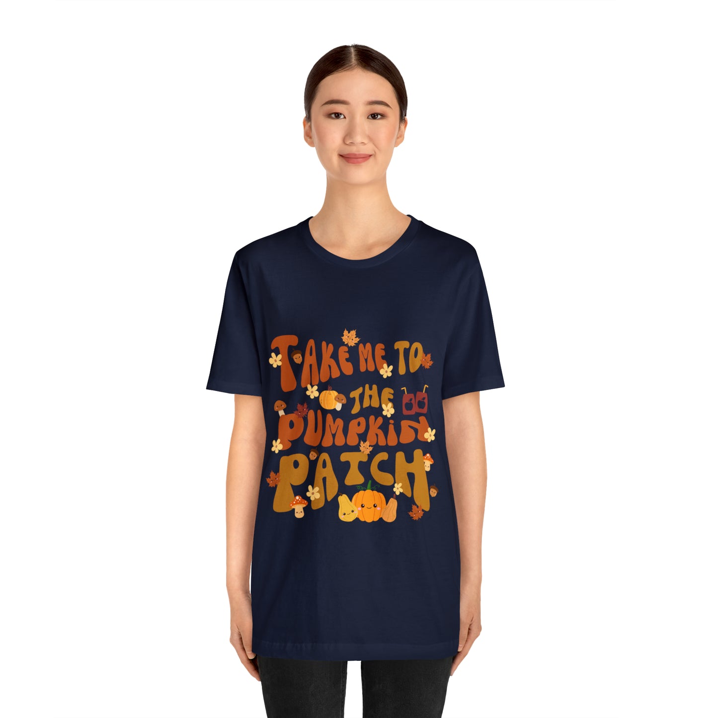 Take me to the Pumpkin Patch, Unisex Jersey Short Sleeve Tee