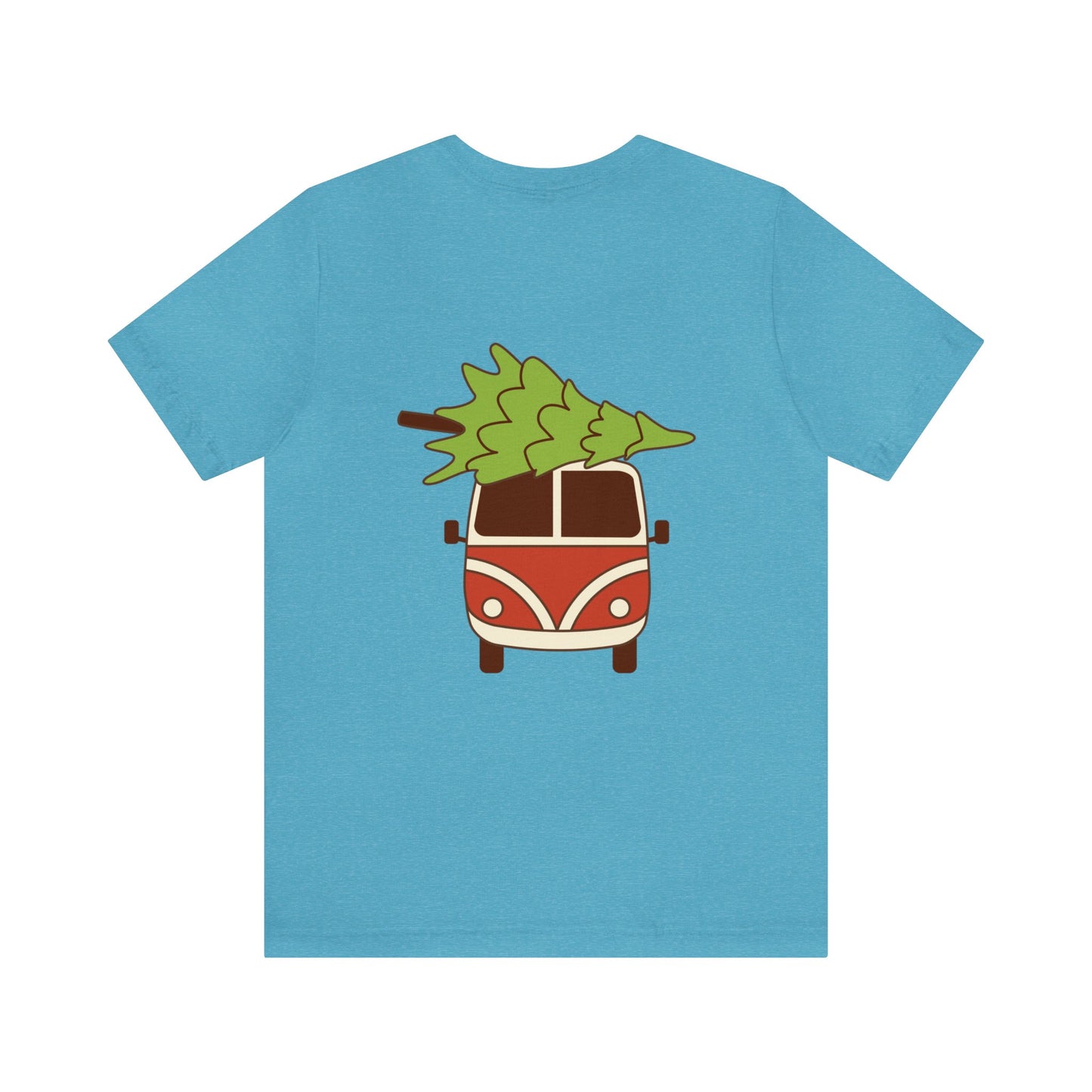 Groovy Christmas with back design - Unisex T-shirt