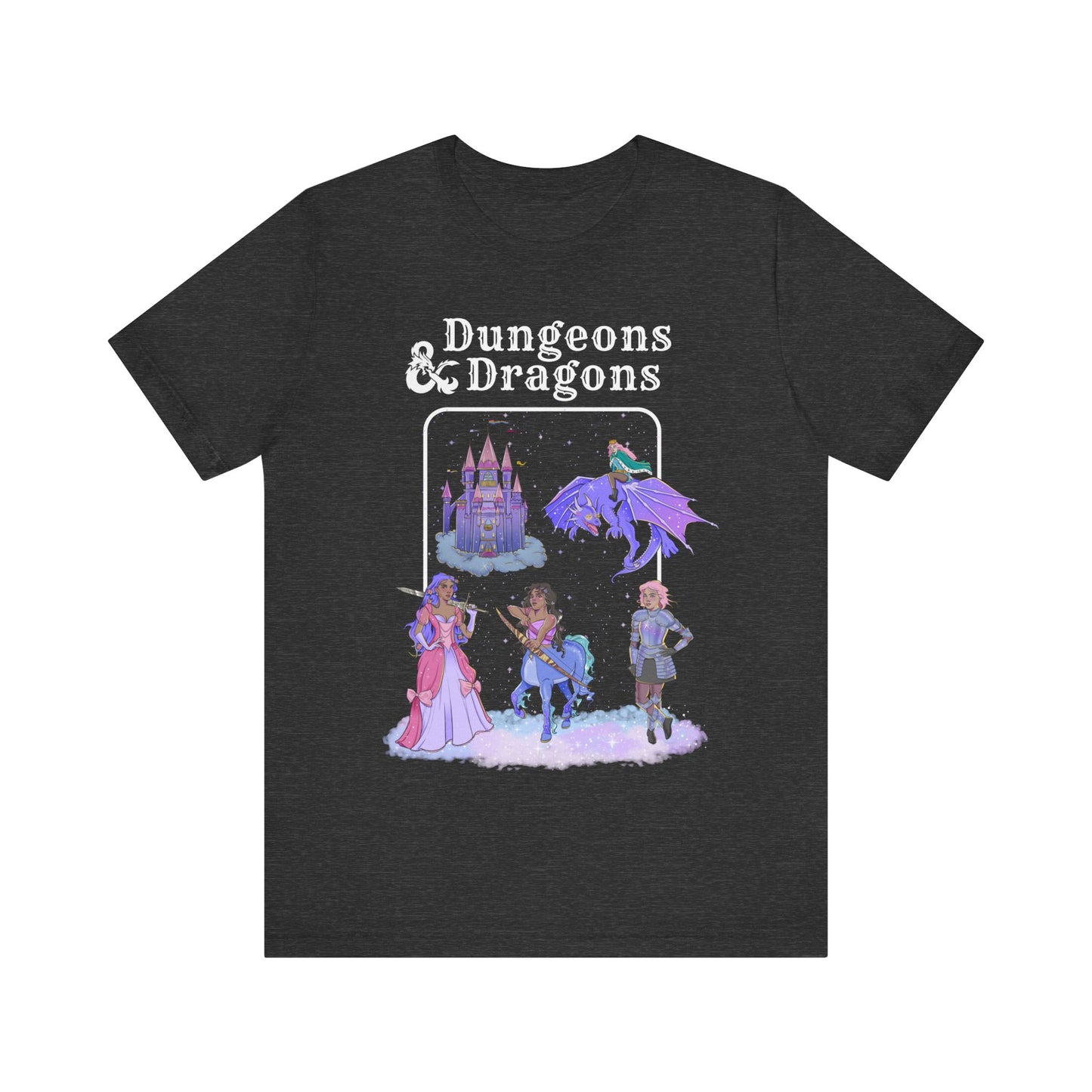 Cotton Candy Dragon Dungeons - Unisex T-shirt