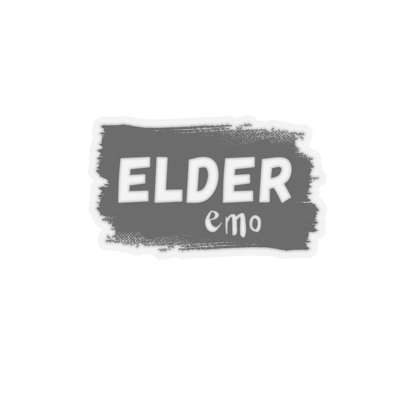 Elder Emo Sticker Version 3,  3" x 3'