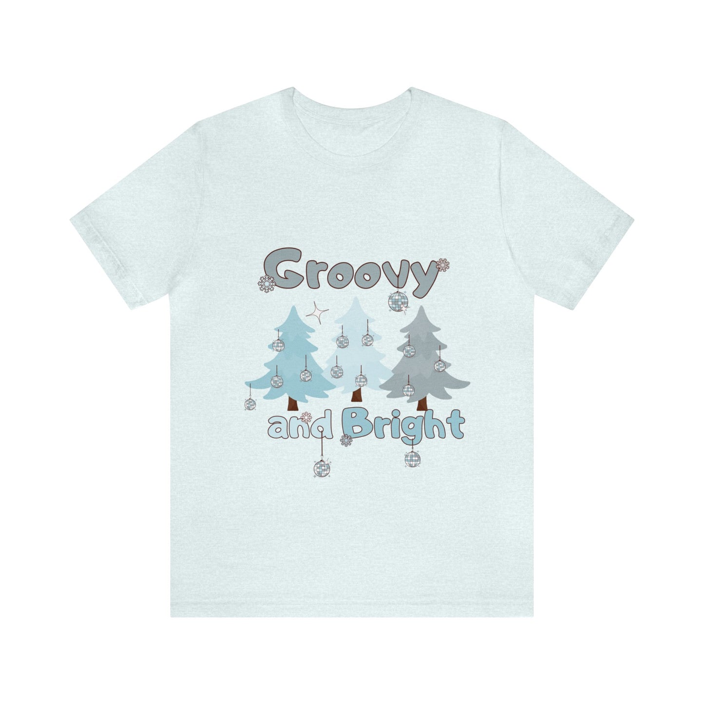 Merry and Bright Jingle Ball Christmas Tree - Unisex T-shirt