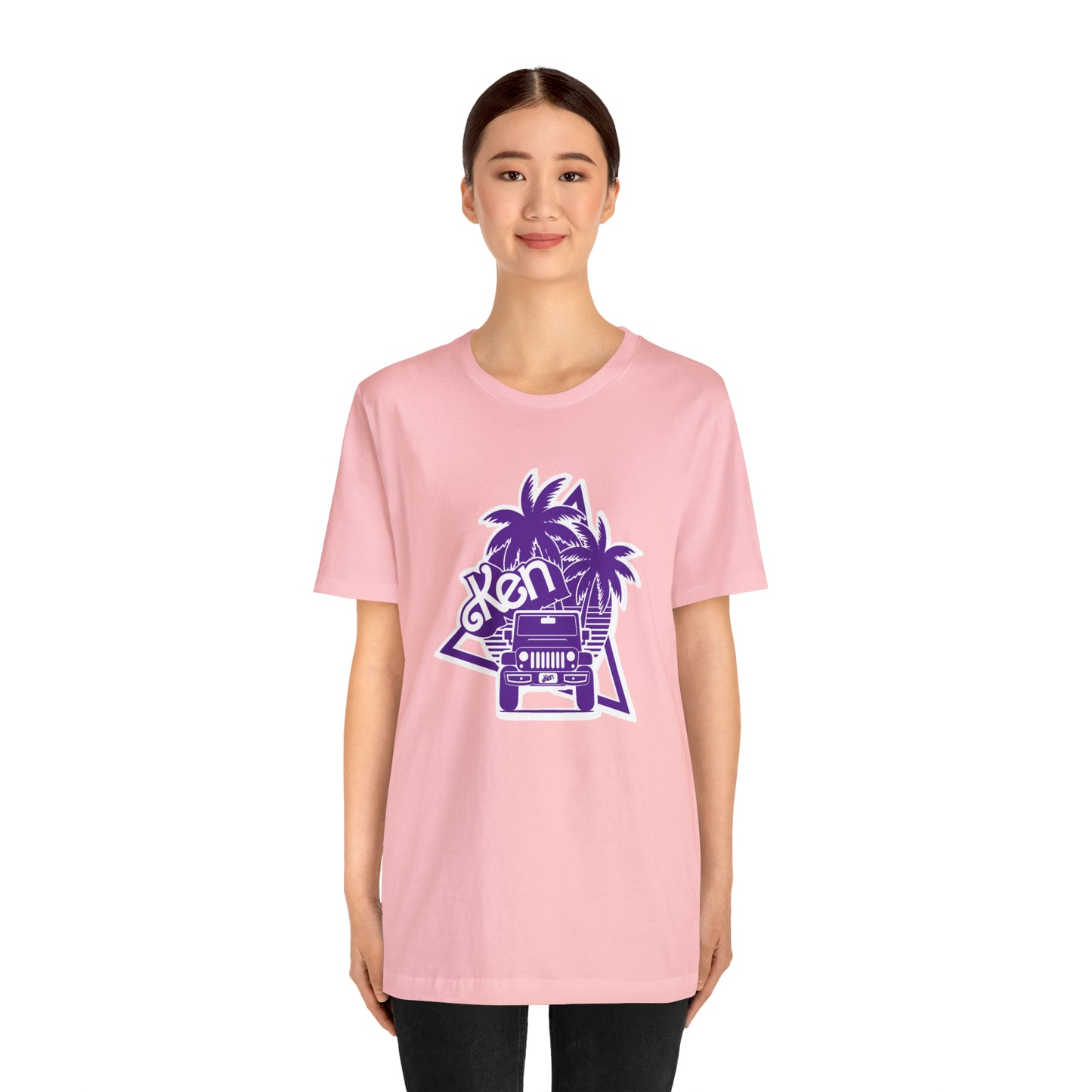All Purple Ken, Beep Beep KEN Jeep, Unisex Jersey Short Sleeve Tee