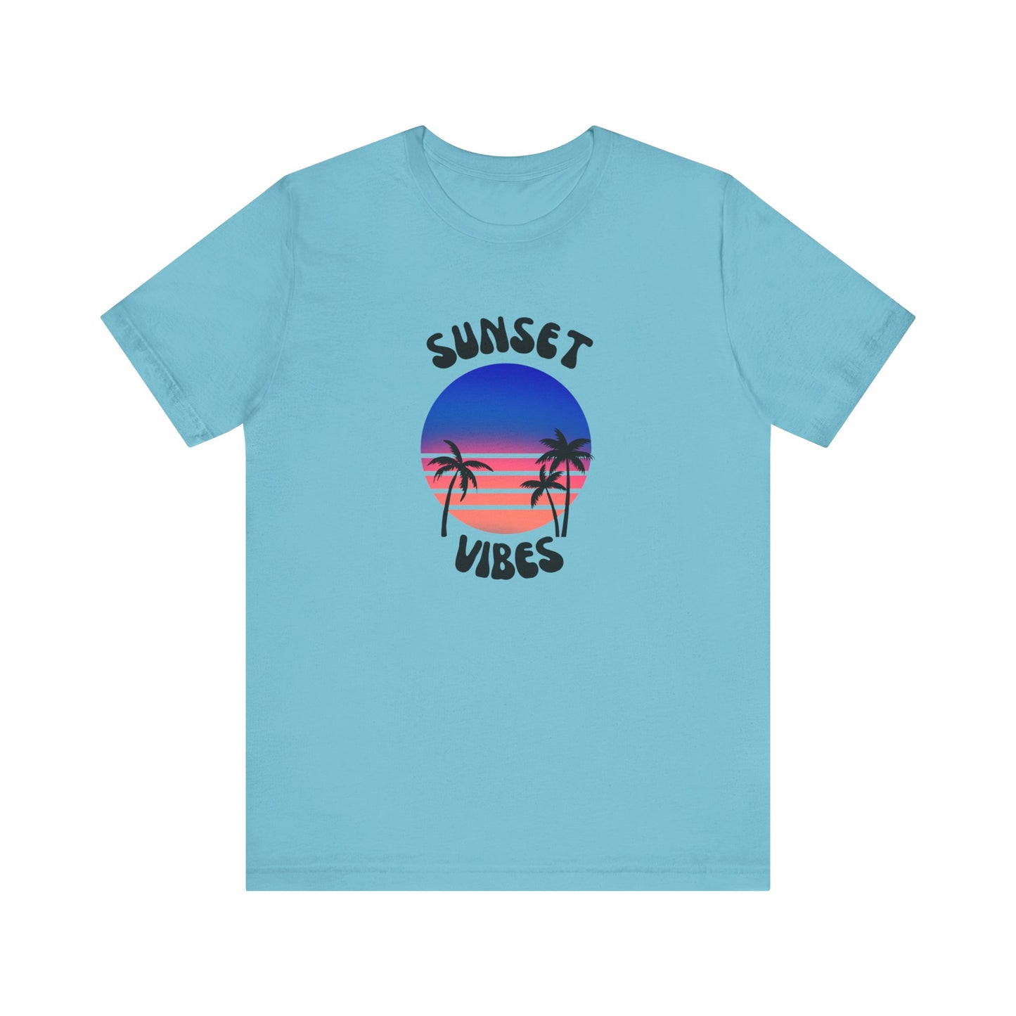 Blue Sunset Vibes (Sea Salt Sand) - Unisex Shirt