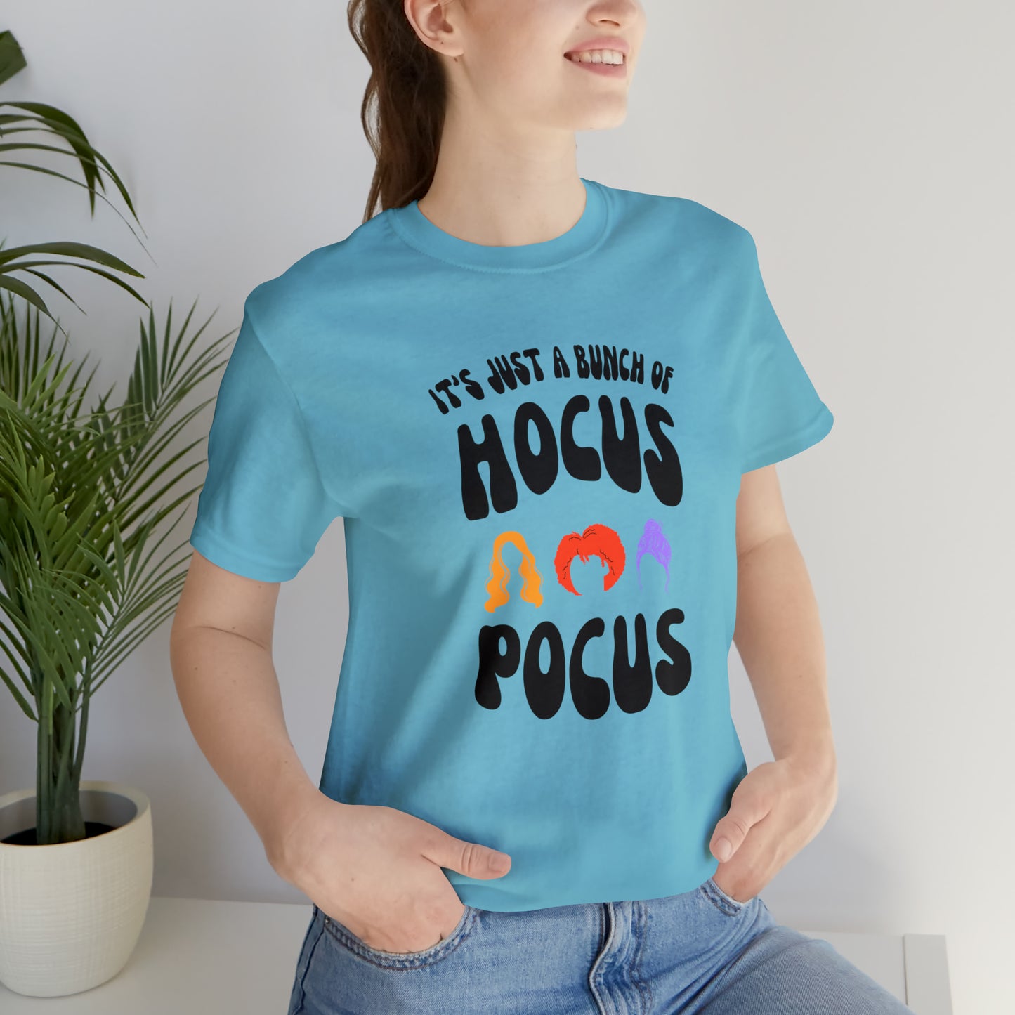Black Text Hair - Hocus Pocus