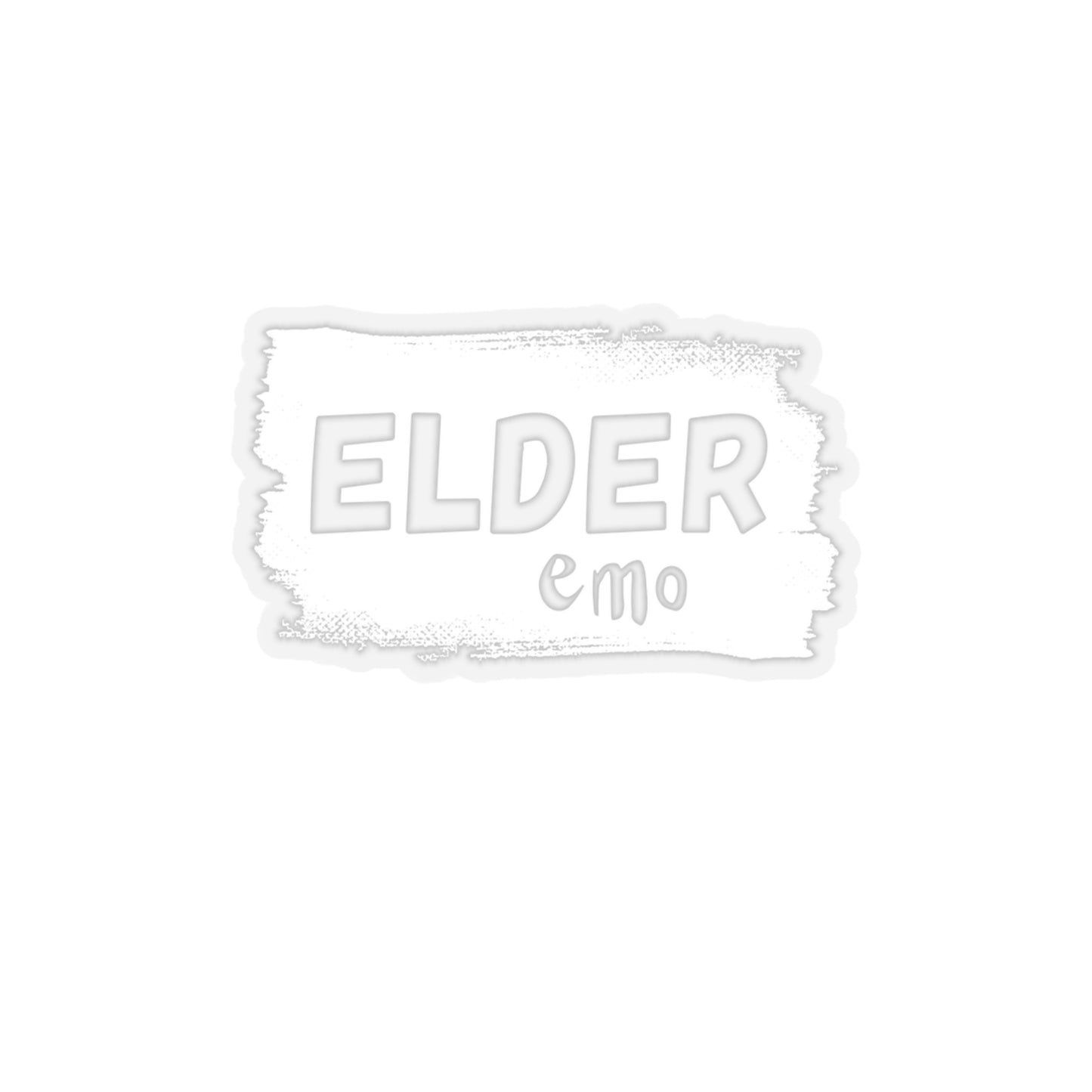 Elder Emo Sticker Version 4,  3" x 3'