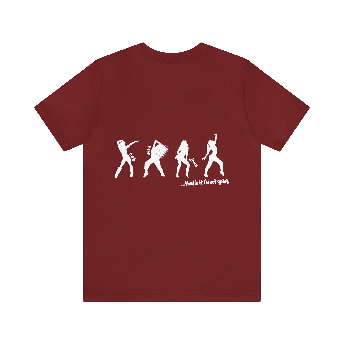 Back design - Grinchy Groovy and Bright Jingle Disco Ball - Unisex T-shirt