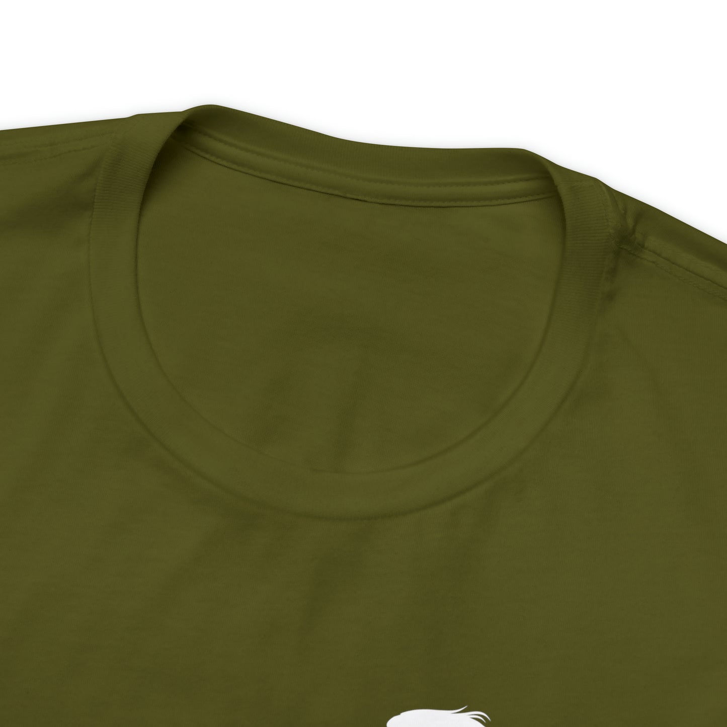 White Silhouette Horse, Mojo Dojo Casa House, Unisex Jersey Short Sleeve Tee