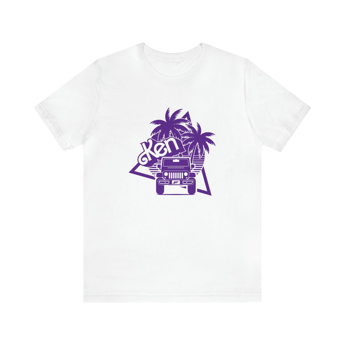 All Purple Ken, Beep Beep KEN Jeep, Unisex Jersey Short Sleeve Tee