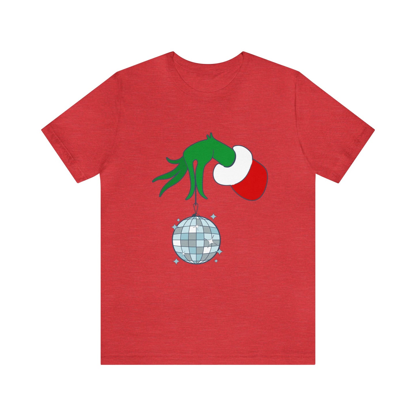 Grinchy Groovy and Bright Jingle Disco Ball - Unisex T-shirt