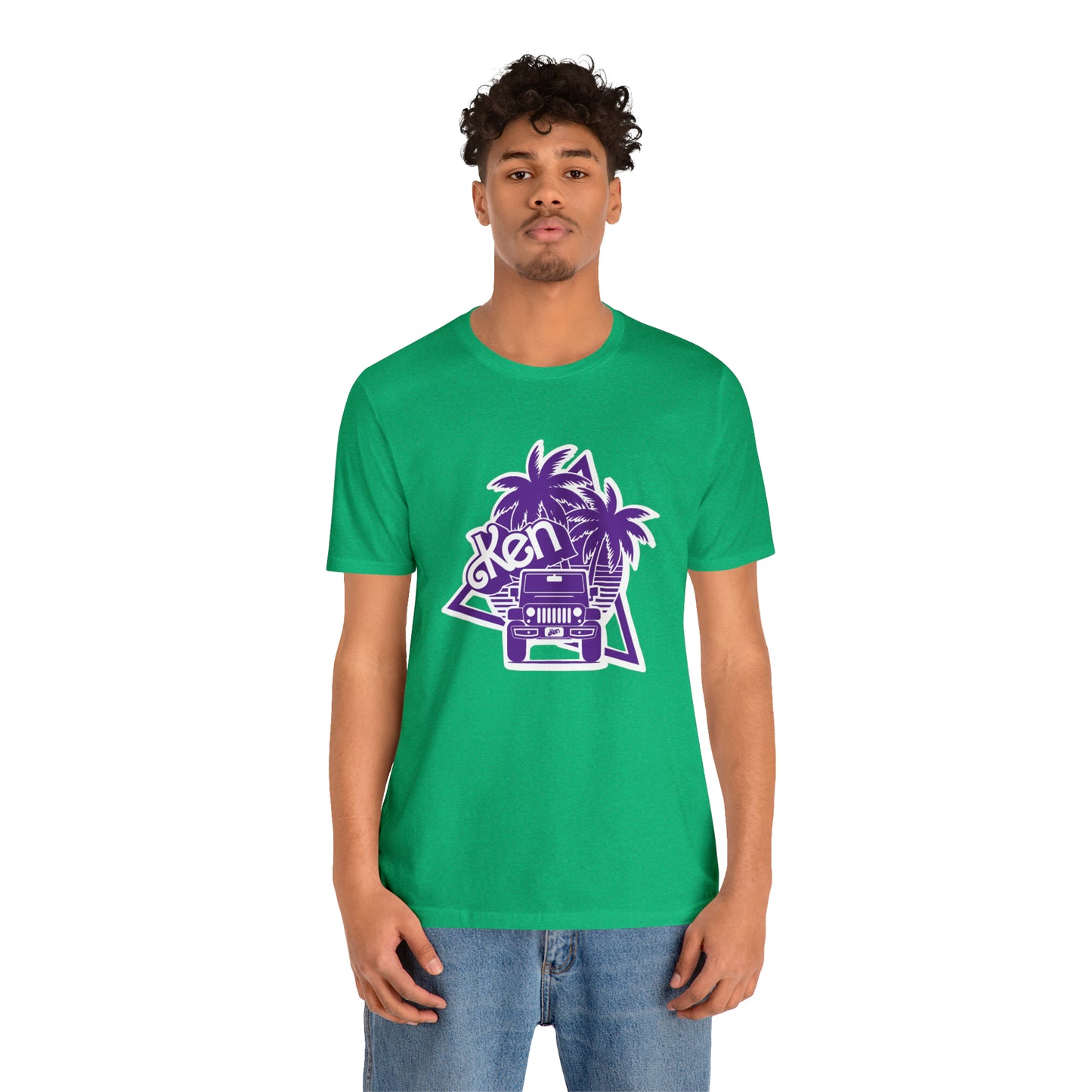 All Purple Ken, Beep Beep KEN Jeep, Unisex Jersey Short Sleeve Tee