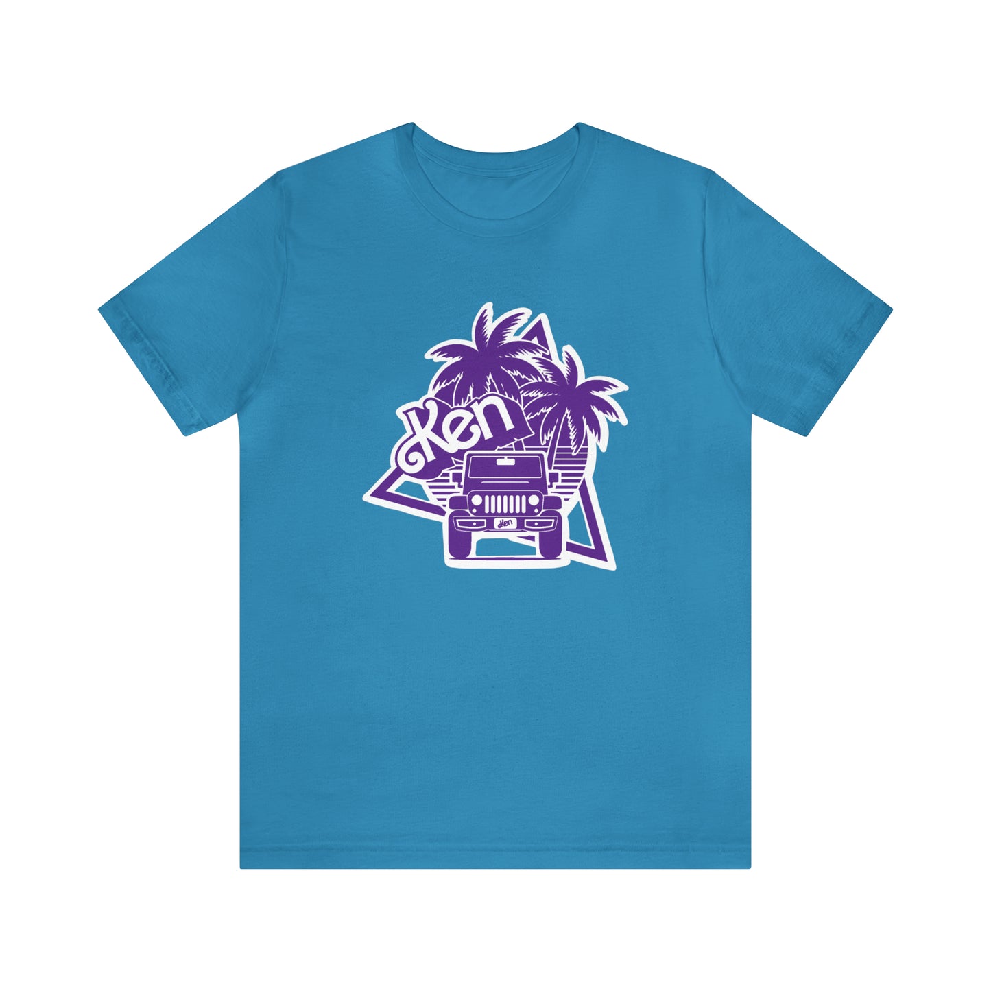All Purple Ken, Beep Beep KEN Jeep, Unisex Jersey Short Sleeve Tee