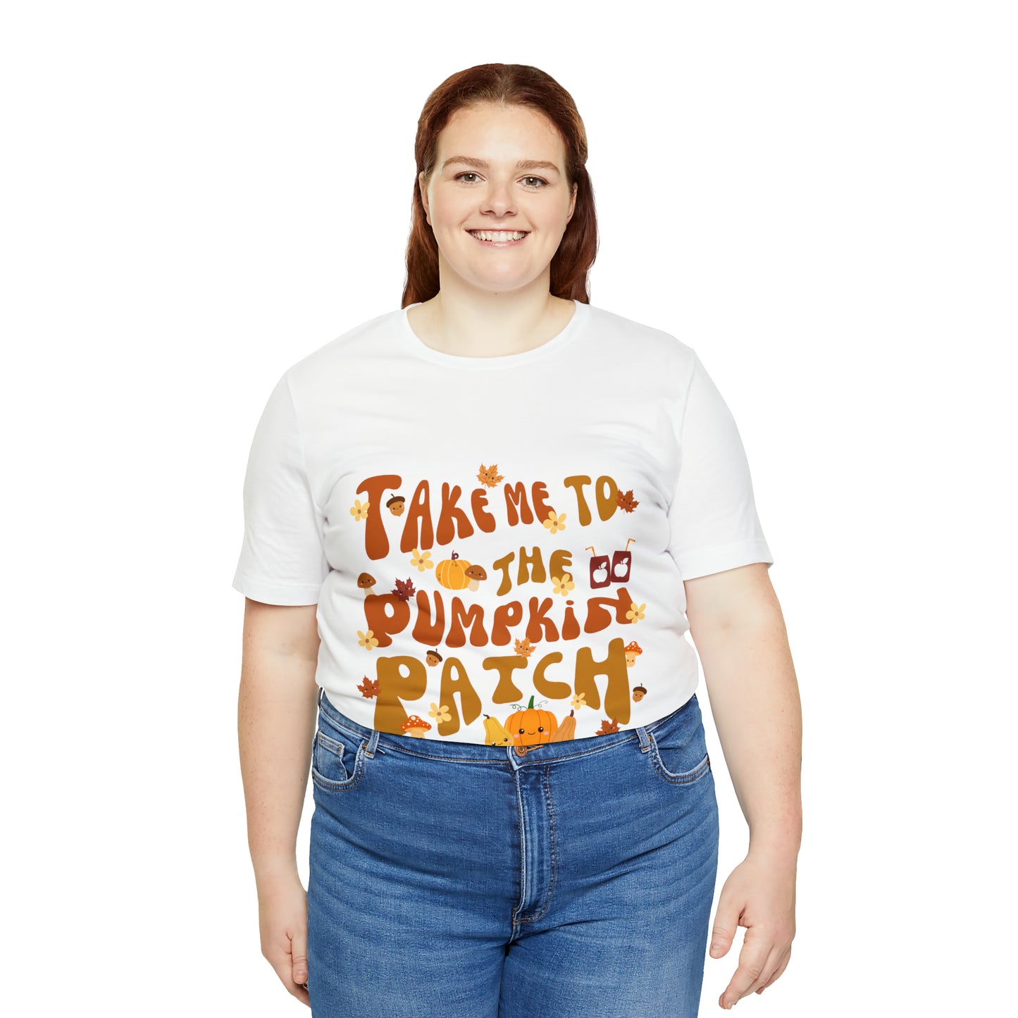 Take me to the Pumpkin Patch, Unisex Jersey Short Sleeve Tee