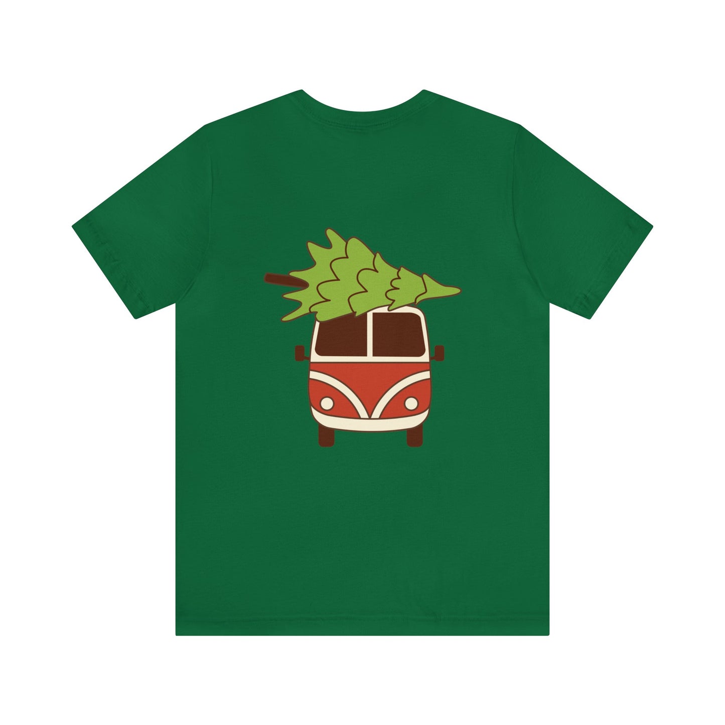 Groovy Christmas with back design - Unisex T-shirt