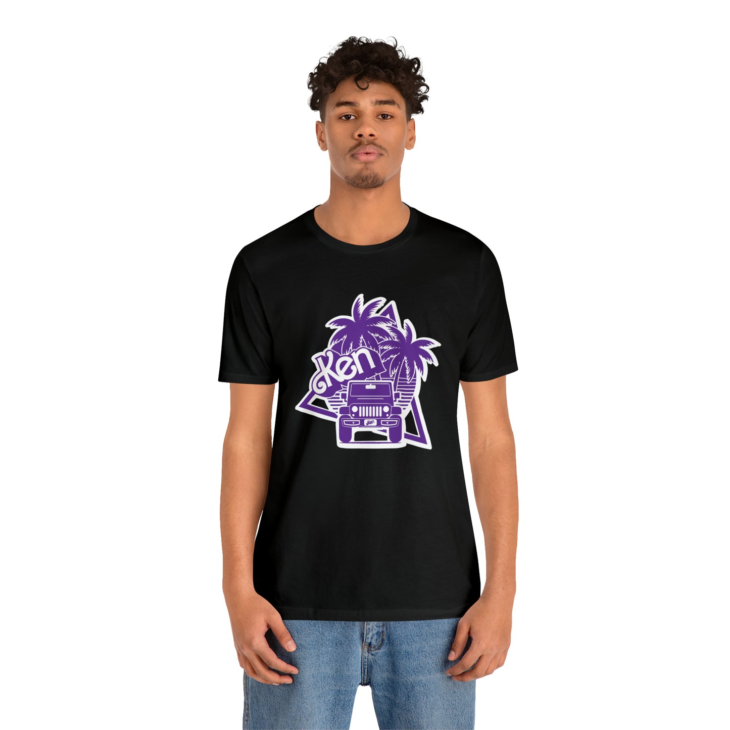 All Purple Ken, Beep Beep KEN Jeep, Unisex Jersey Short Sleeve Tee