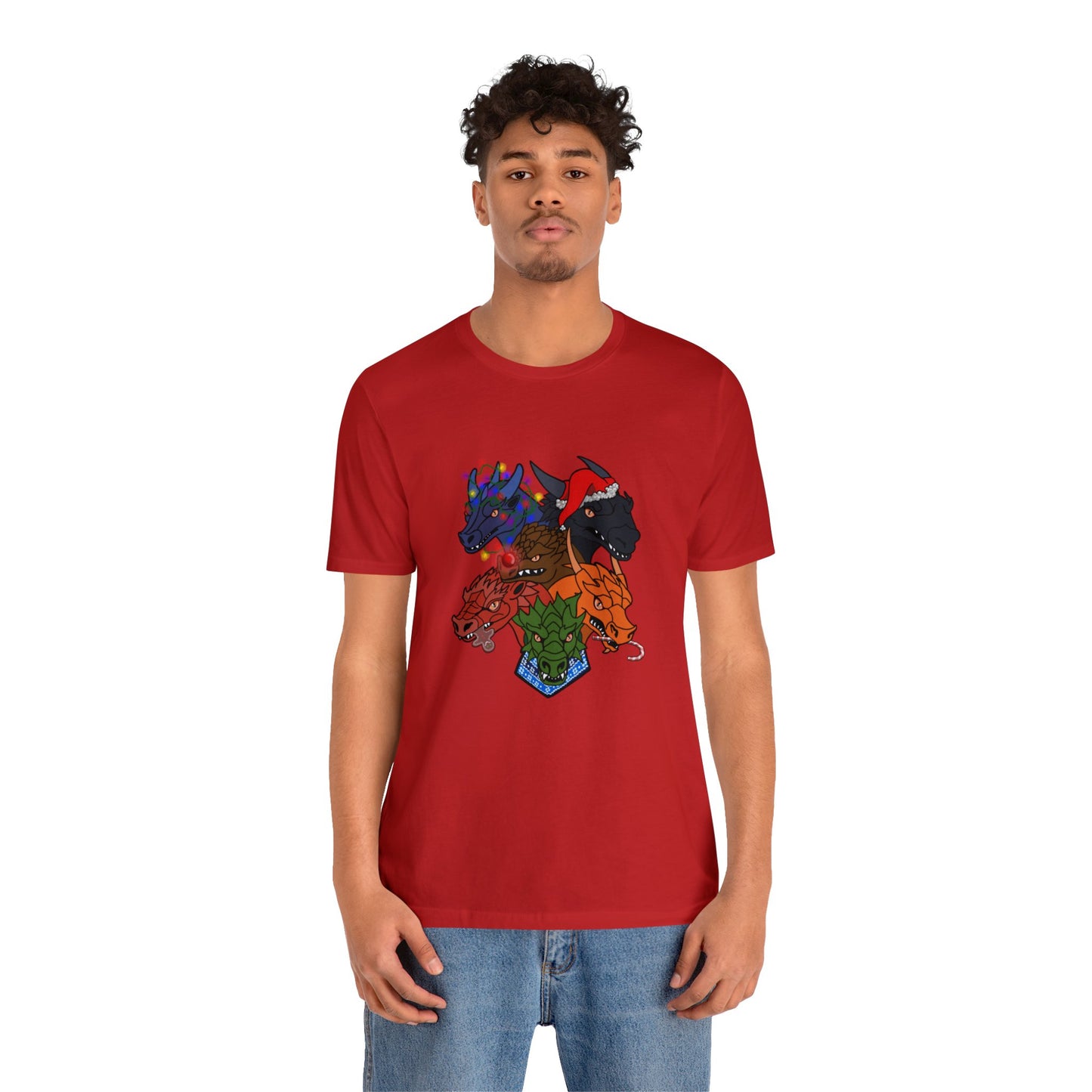Dragon Christmas simple version - Unisex T-shirt