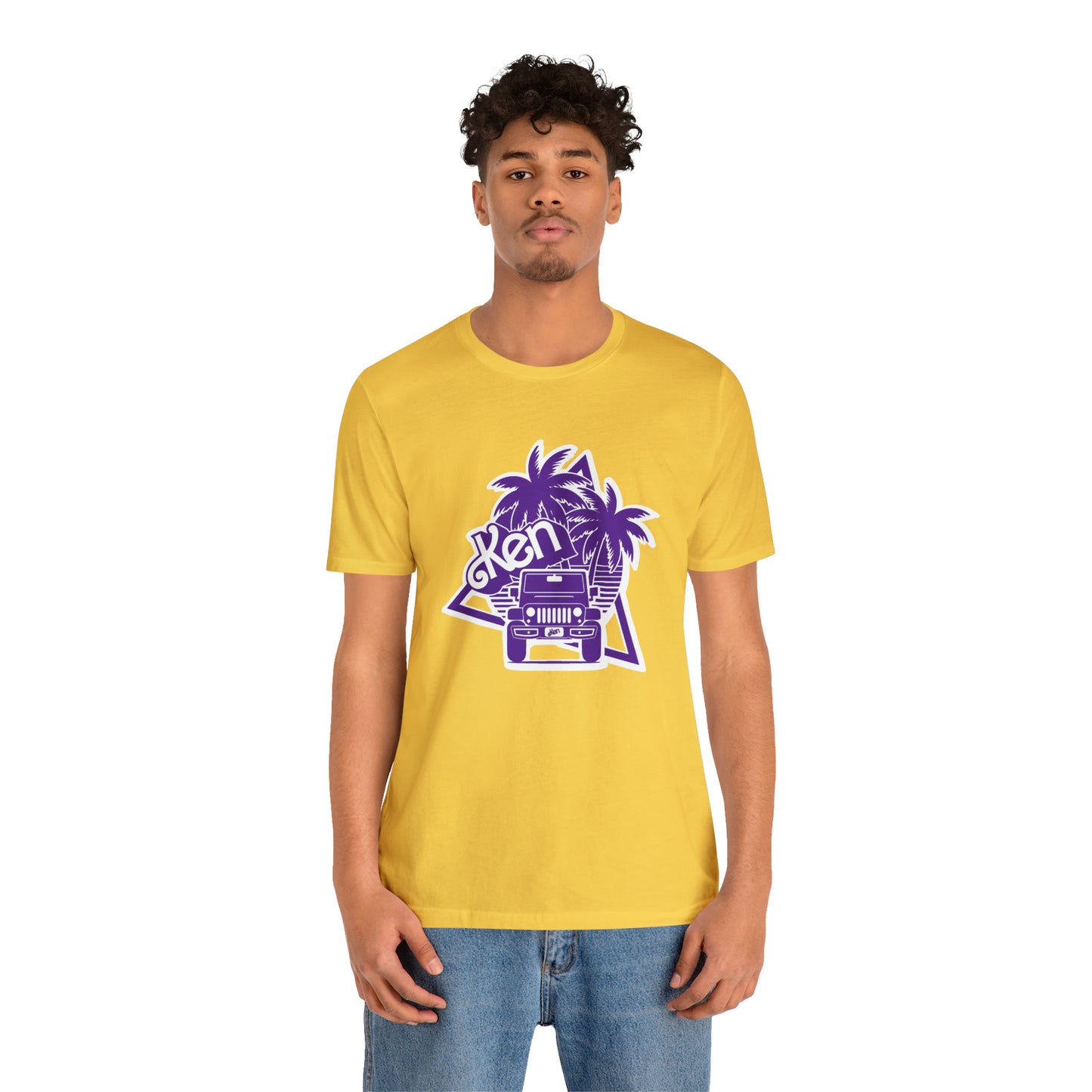 All Purple Ken, Beep Beep KEN Jeep, Unisex Jersey Short Sleeve Tee