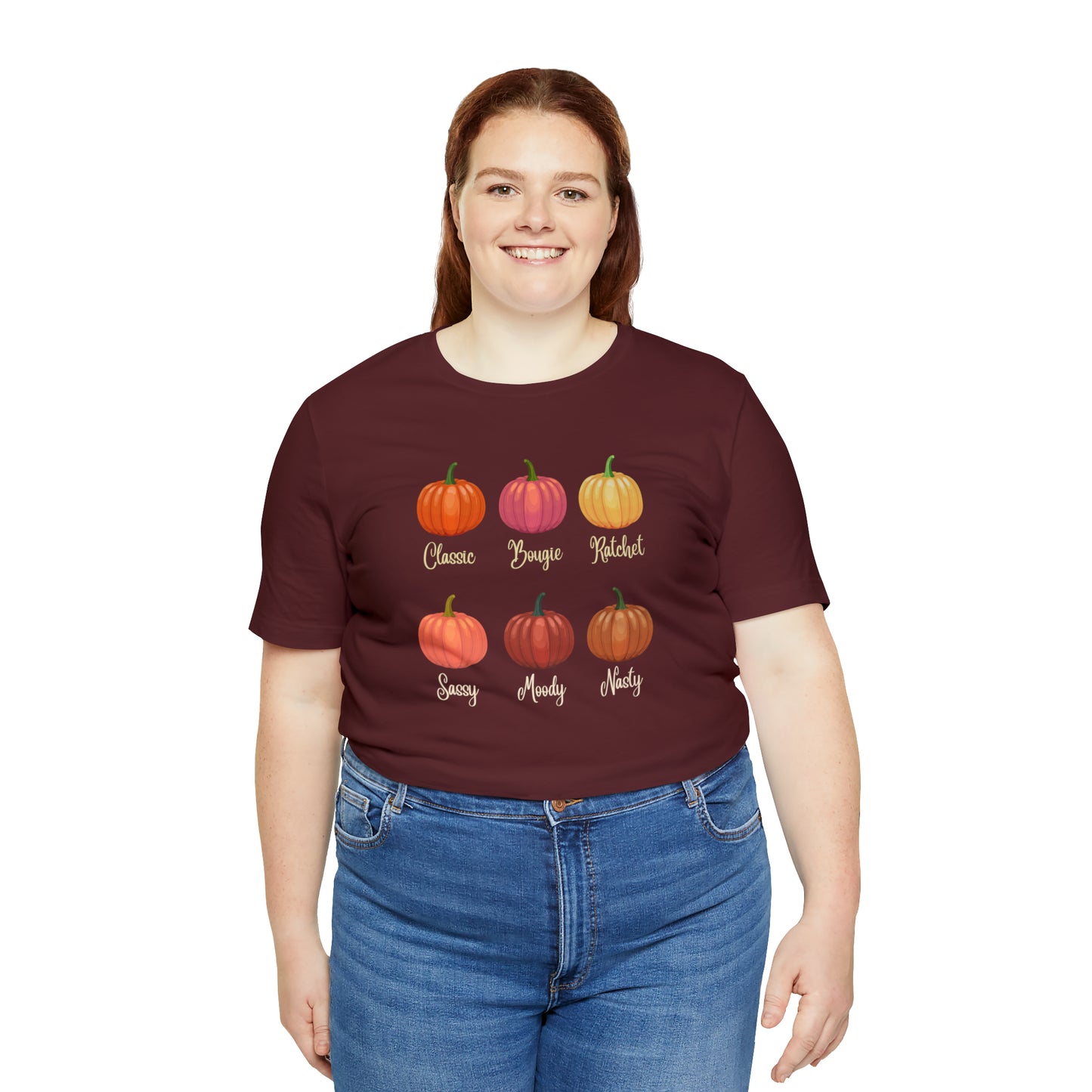 Savage Pumpkins, Unisex Jersey Short Sleeve Tee