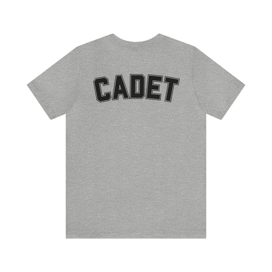 Cadet Back - Black Textured Tairn Collegiate