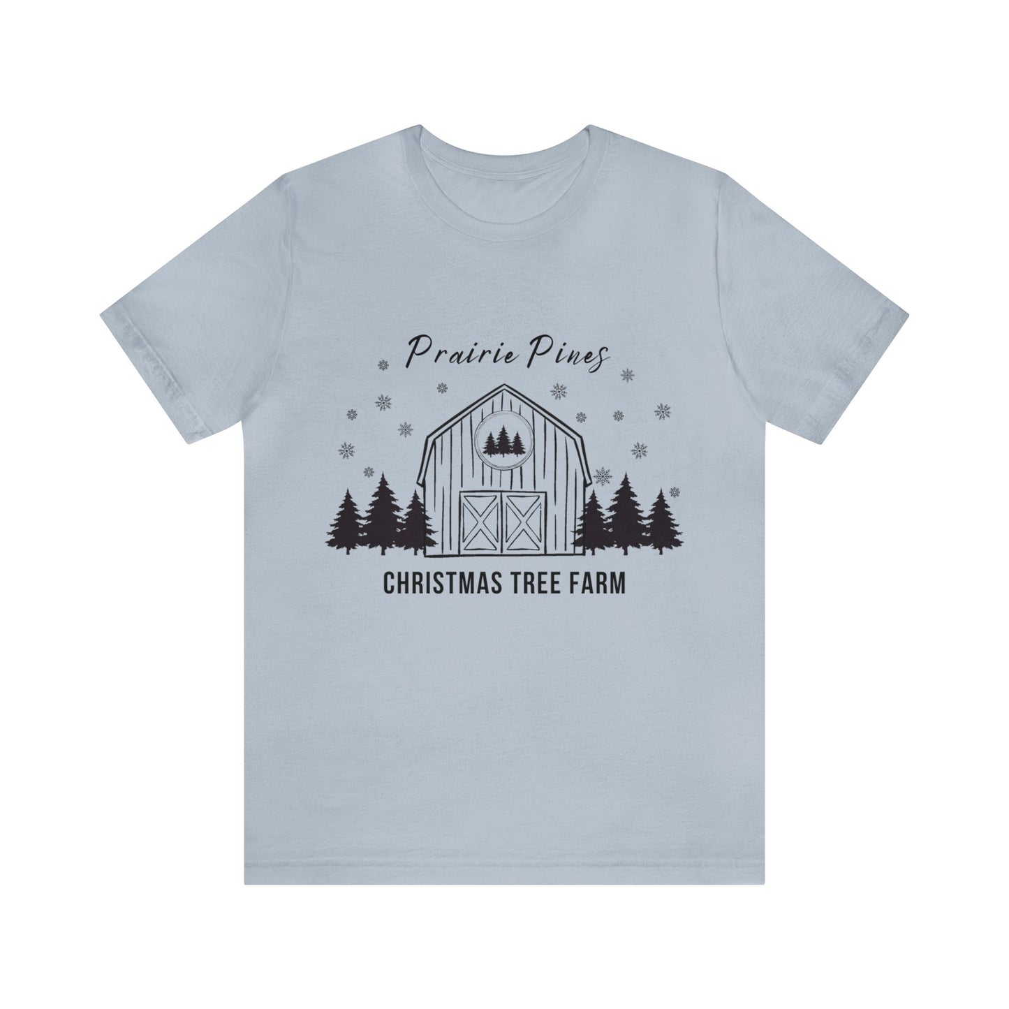 Prairie Pines Black Text - Unisex T-shirt