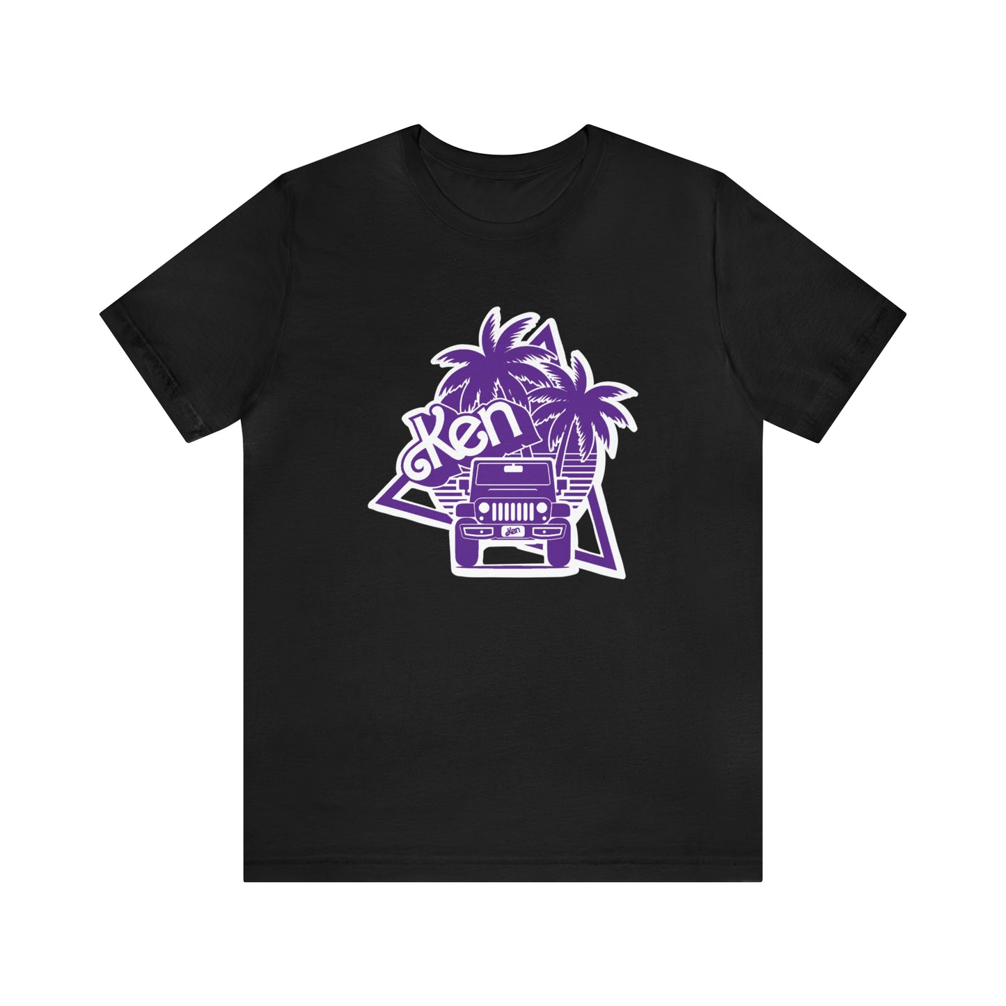 All Purple Ken, Beep Beep KEN Jeep, Unisex Jersey Short Sleeve Tee