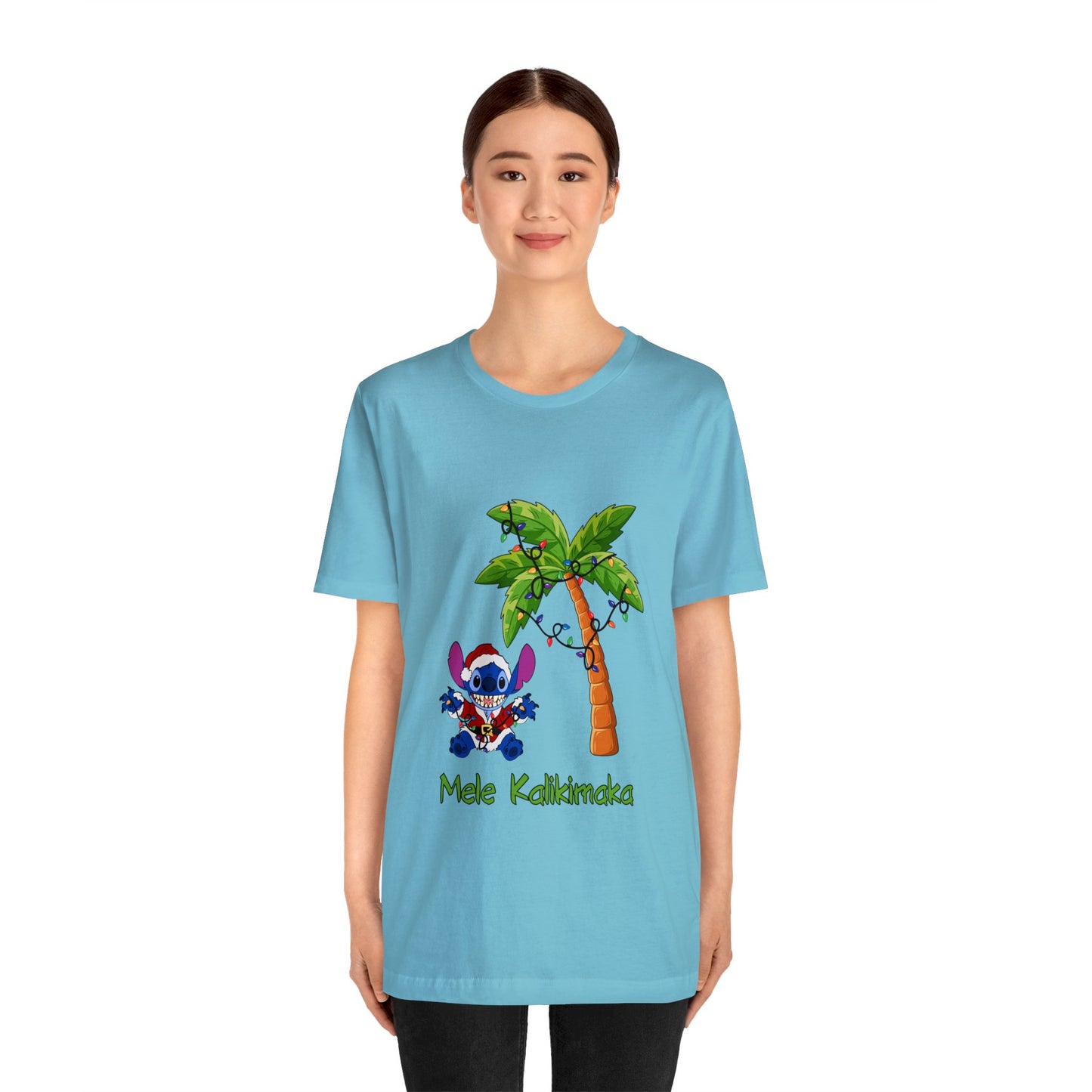 Mele Kalikimaka Stitch - Unisex T-shirt