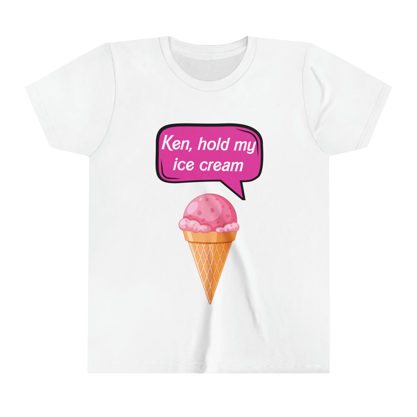 YOUTH sizing Beach off, front and back, Short Sleeve Tee