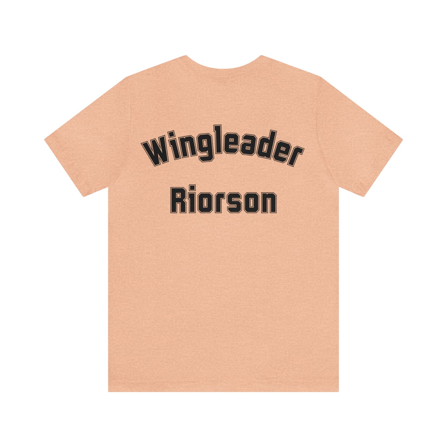 Riorson Wingleader Back - Black Textured Tairn Collegiate