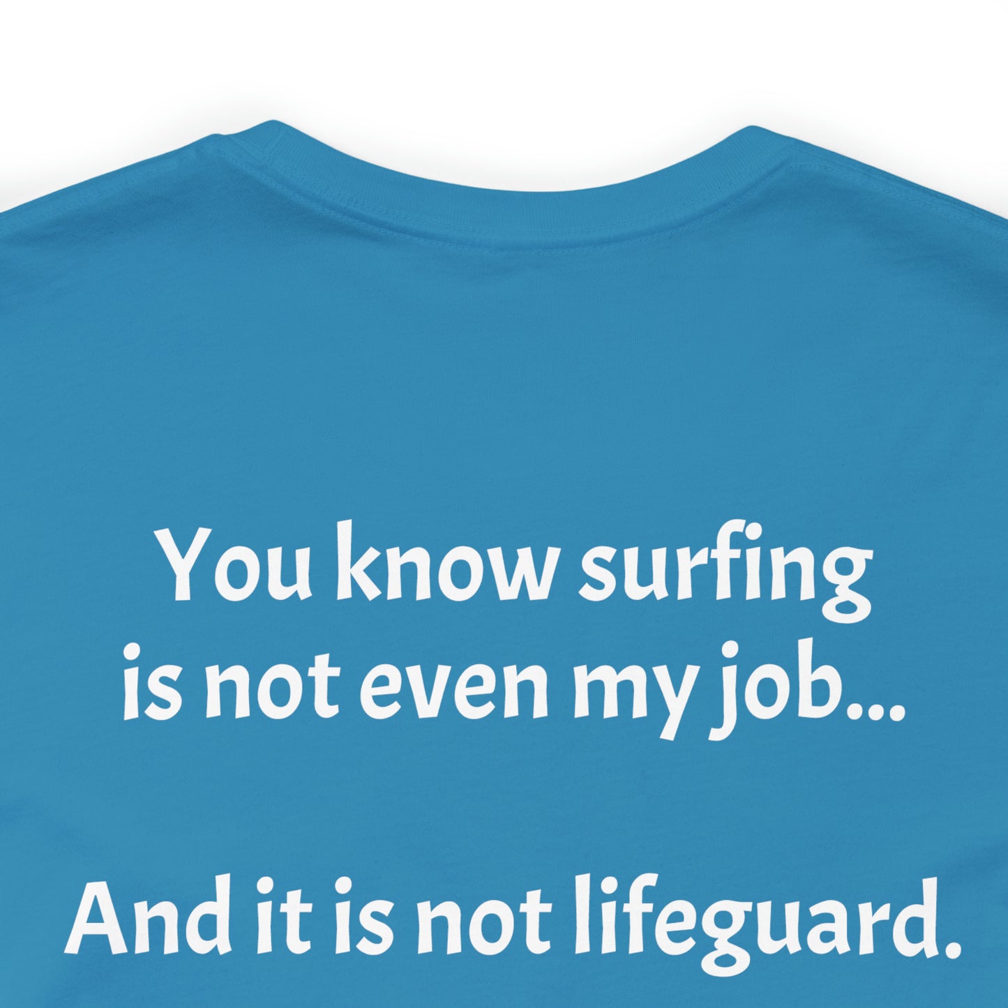 Beach off, Unisex Jersey Short Sleeve Tee