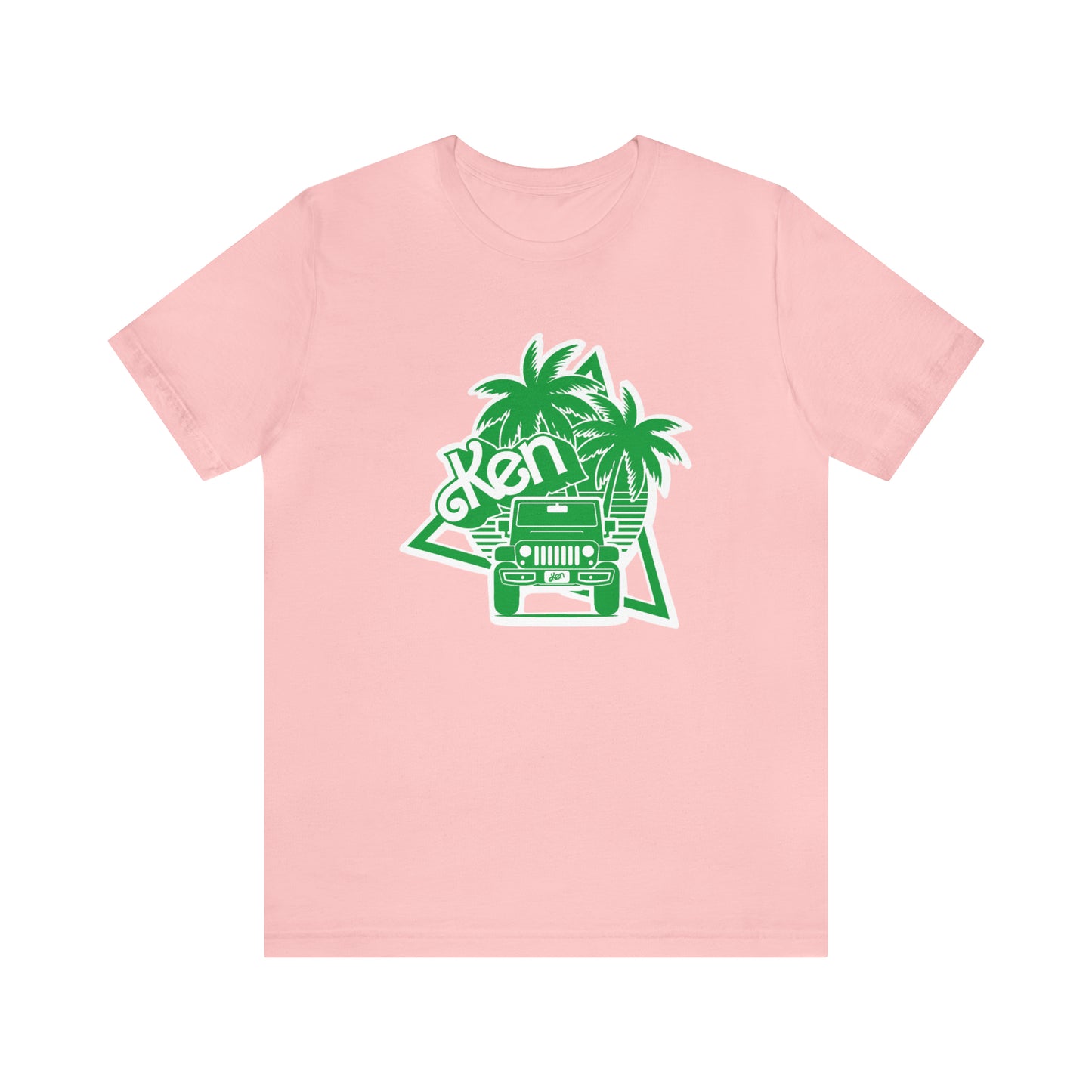 All green Ken, Beep Beep KEN Jeep, Unisex Jersey Short Sleeve Tee
