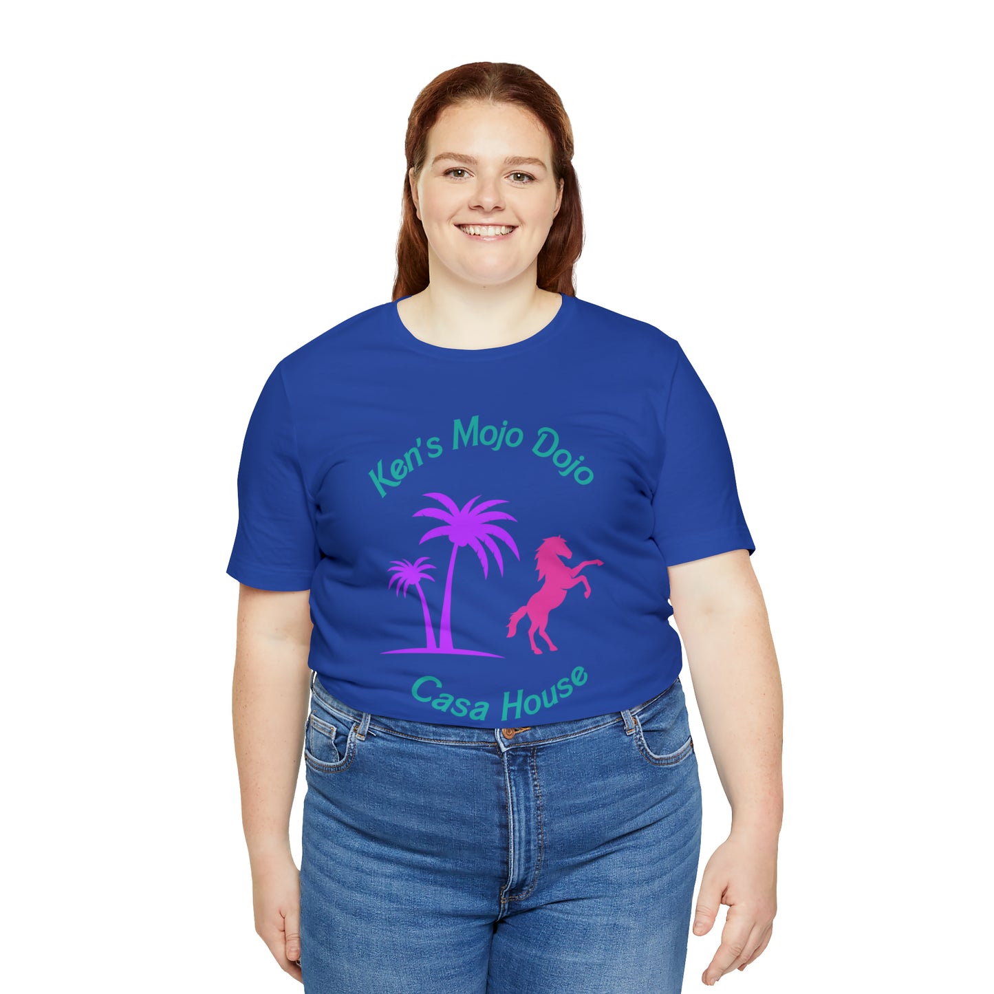 Palm Horse, Mojo Dojo Casa House, Unisex Jersey Short Sleeve Tee