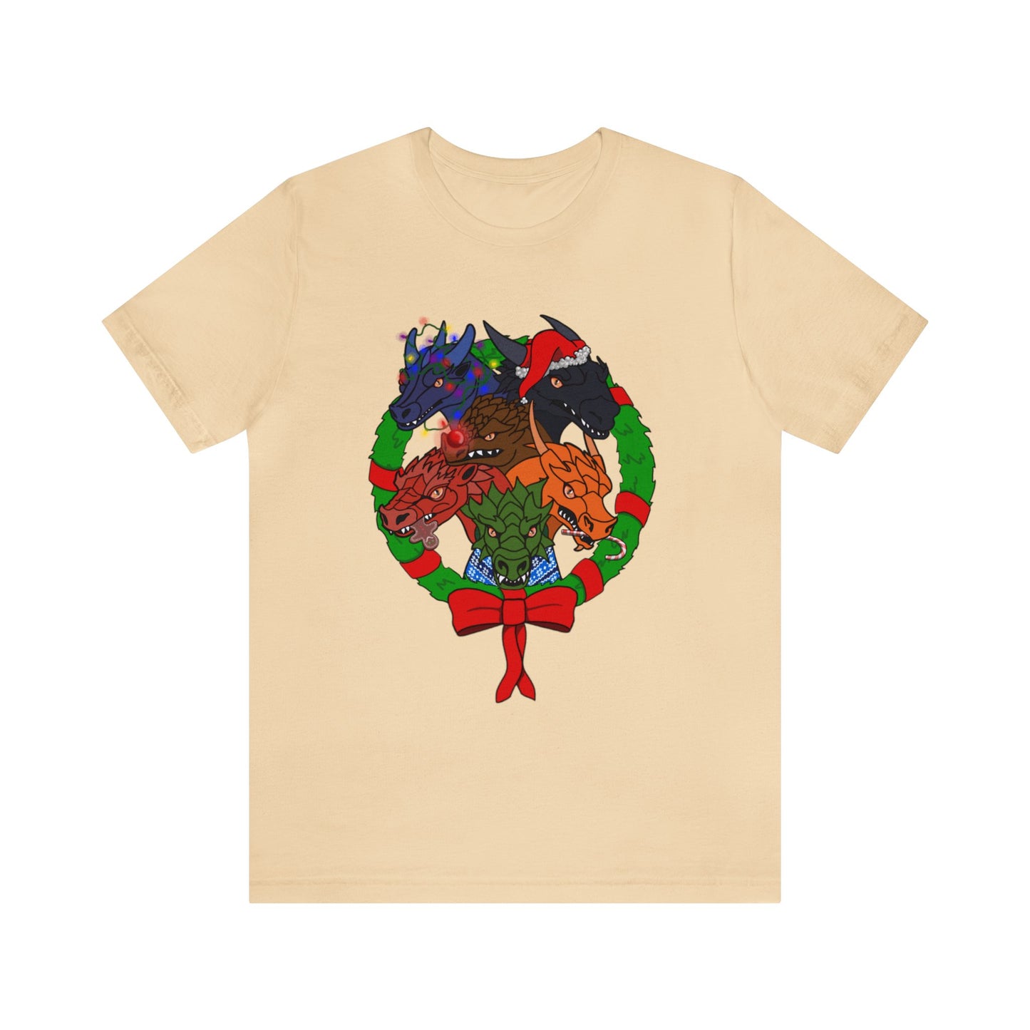 Dragon Christmas with no snow version - Unisex T-shirt