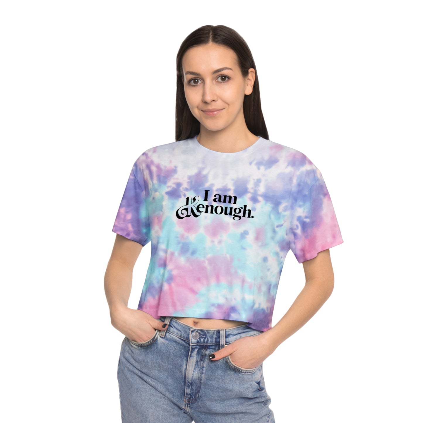 Kenough Tie Dye CROP Tee