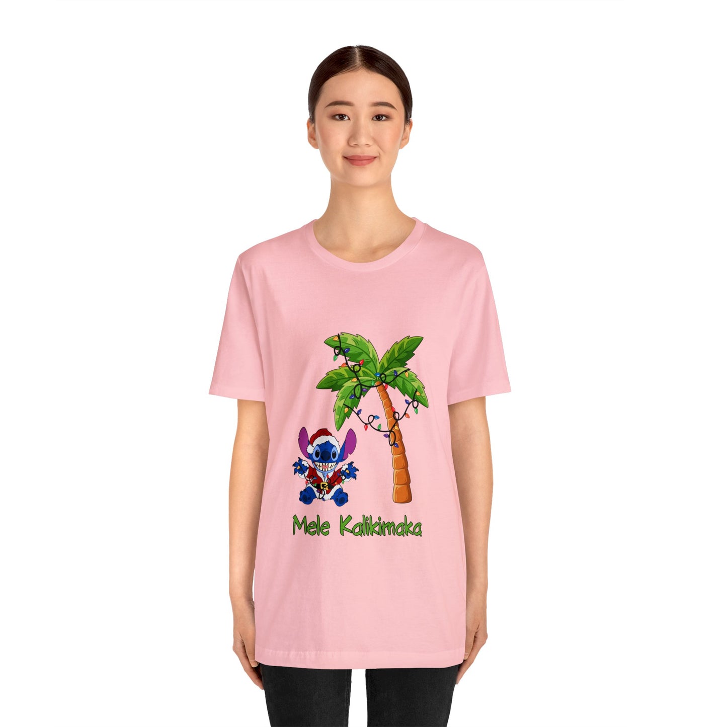 Mele Kalikimaka Stitch - Unisex T-shirt