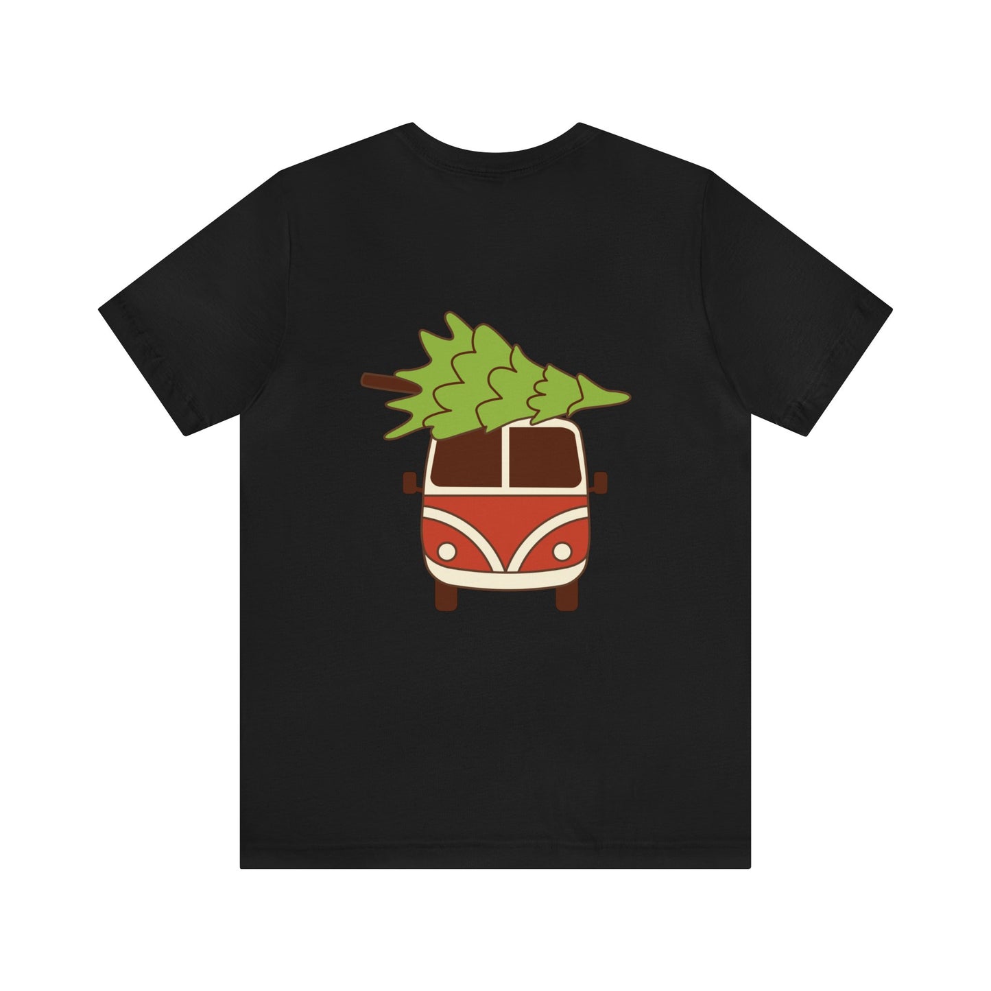 Groovy Christmas with back design - Unisex T-shirt