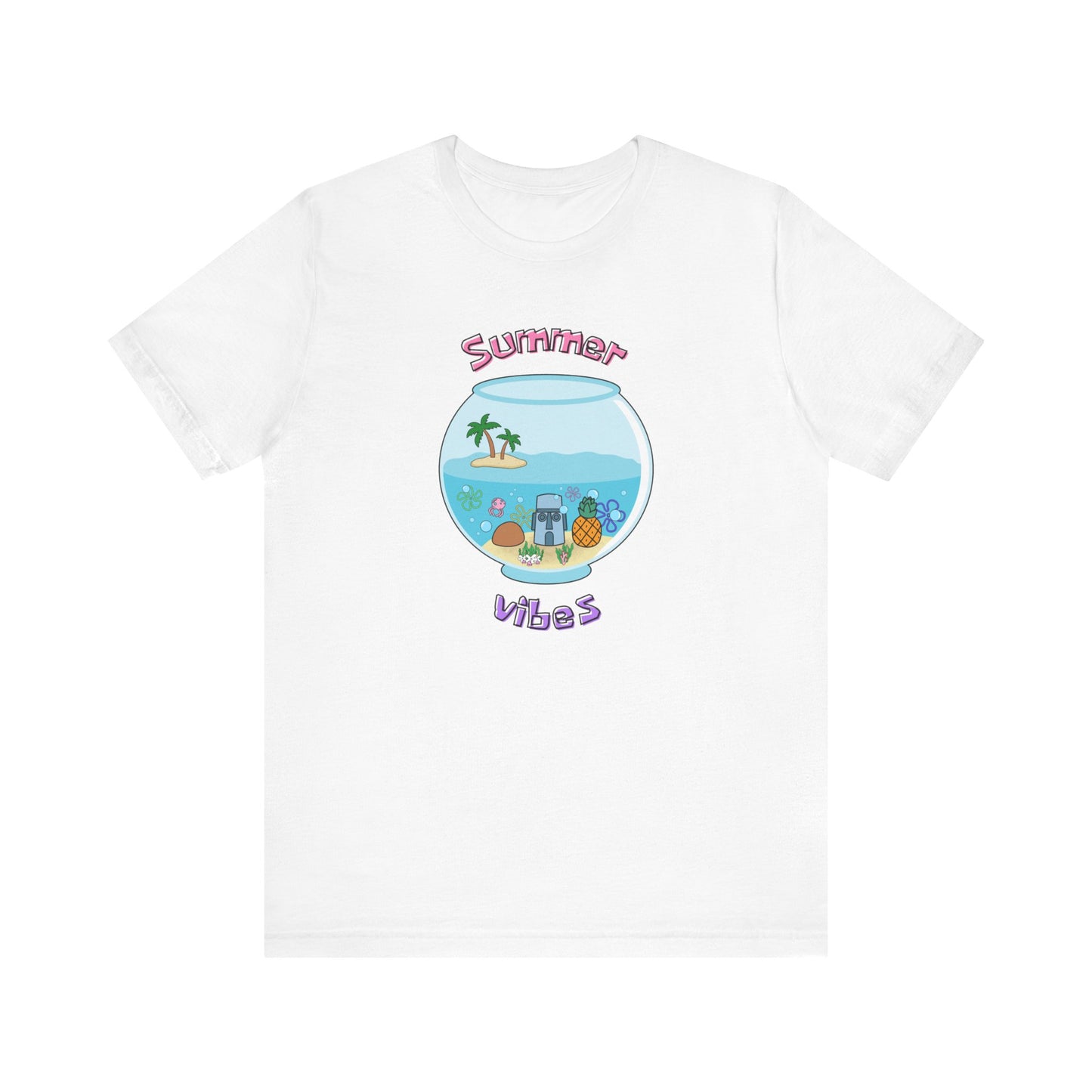 Bikini Bottom Bowl Summer Text - Unisex Shirt