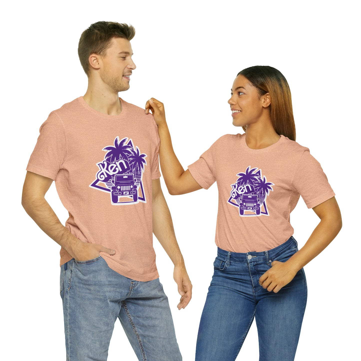 All Purple Ken, Beep Beep KEN Jeep, Unisex Jersey Short Sleeve Tee