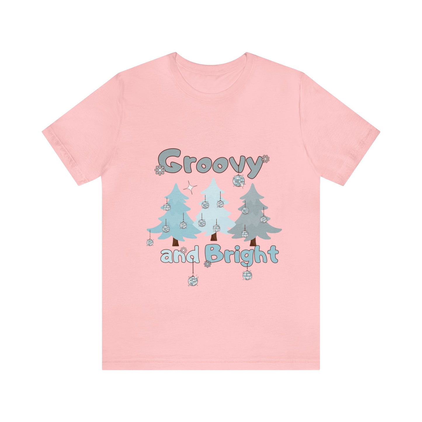 Merry and Bright Jingle Ball Christmas Tree - Unisex T-shirt