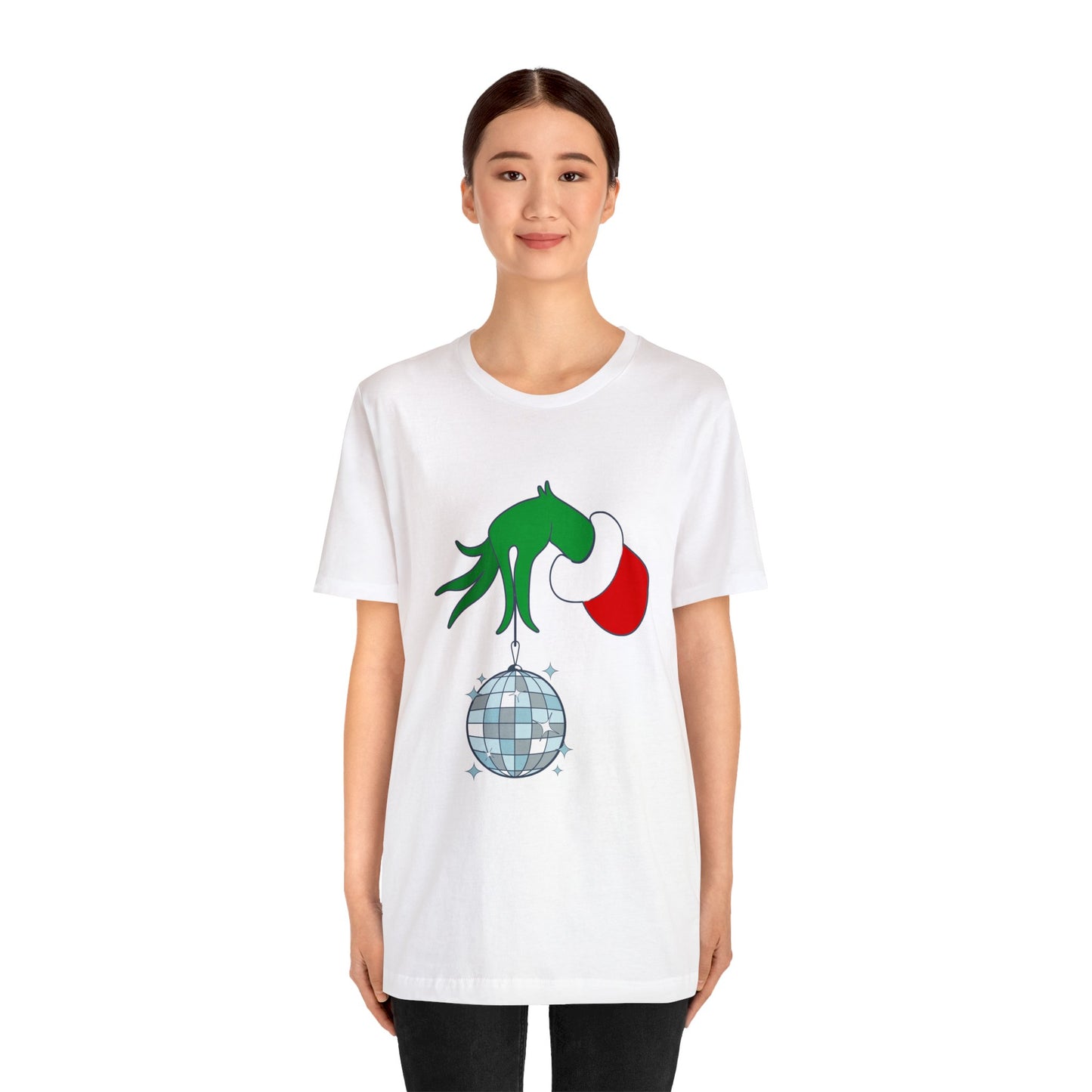 Grinchy Groovy and Bright Jingle Disco Ball - Unisex T-shirt