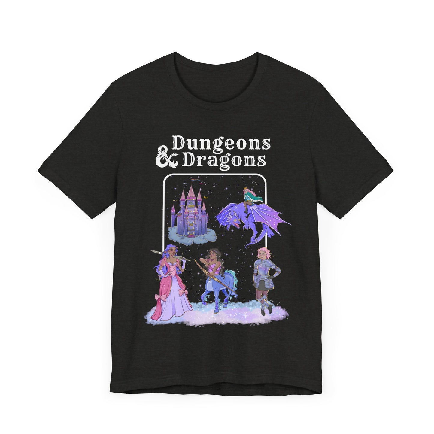 Cotton Candy Dragon Dungeons - Unisex T-shirt