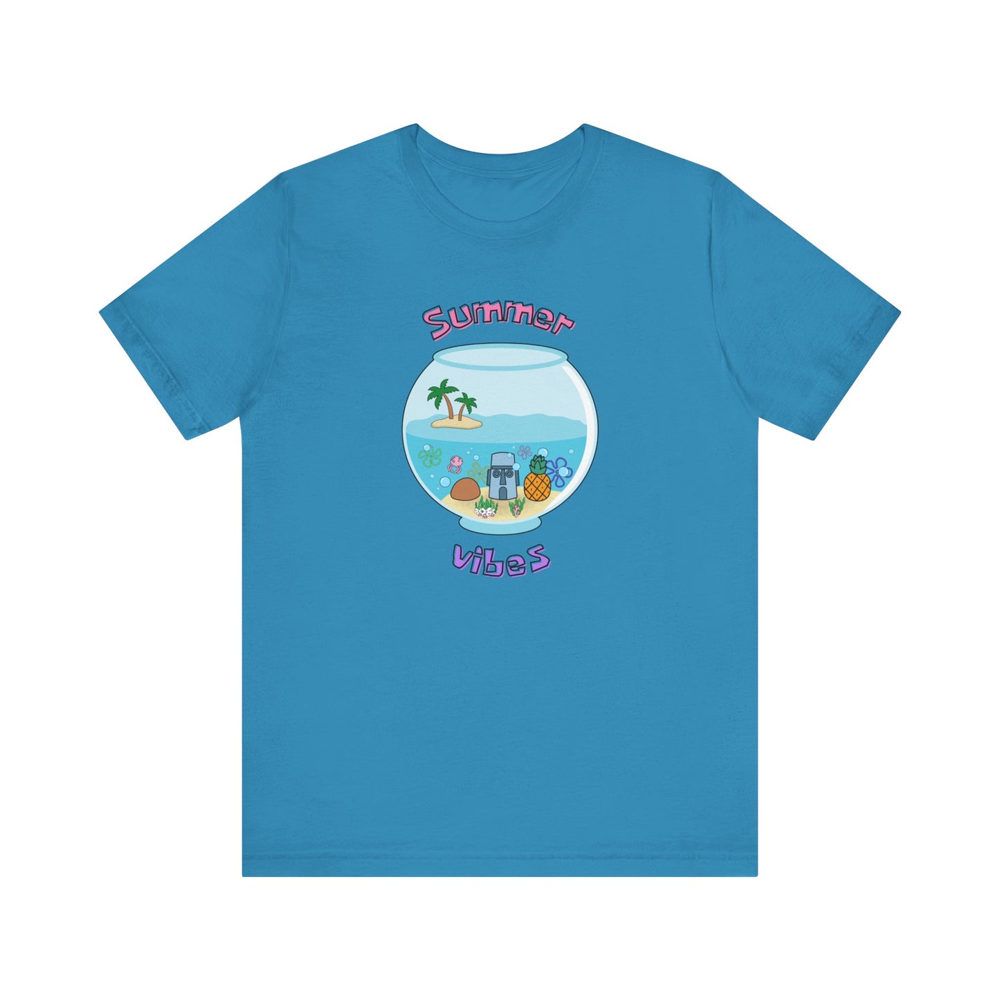 Bikini Bottom Bowl Summer Text - Unisex Shirt