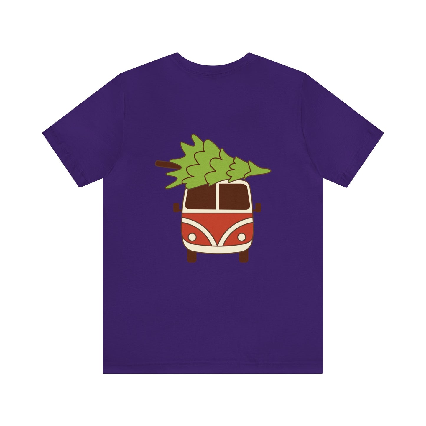 Groovy Christmas with back design - Unisex T-shirt