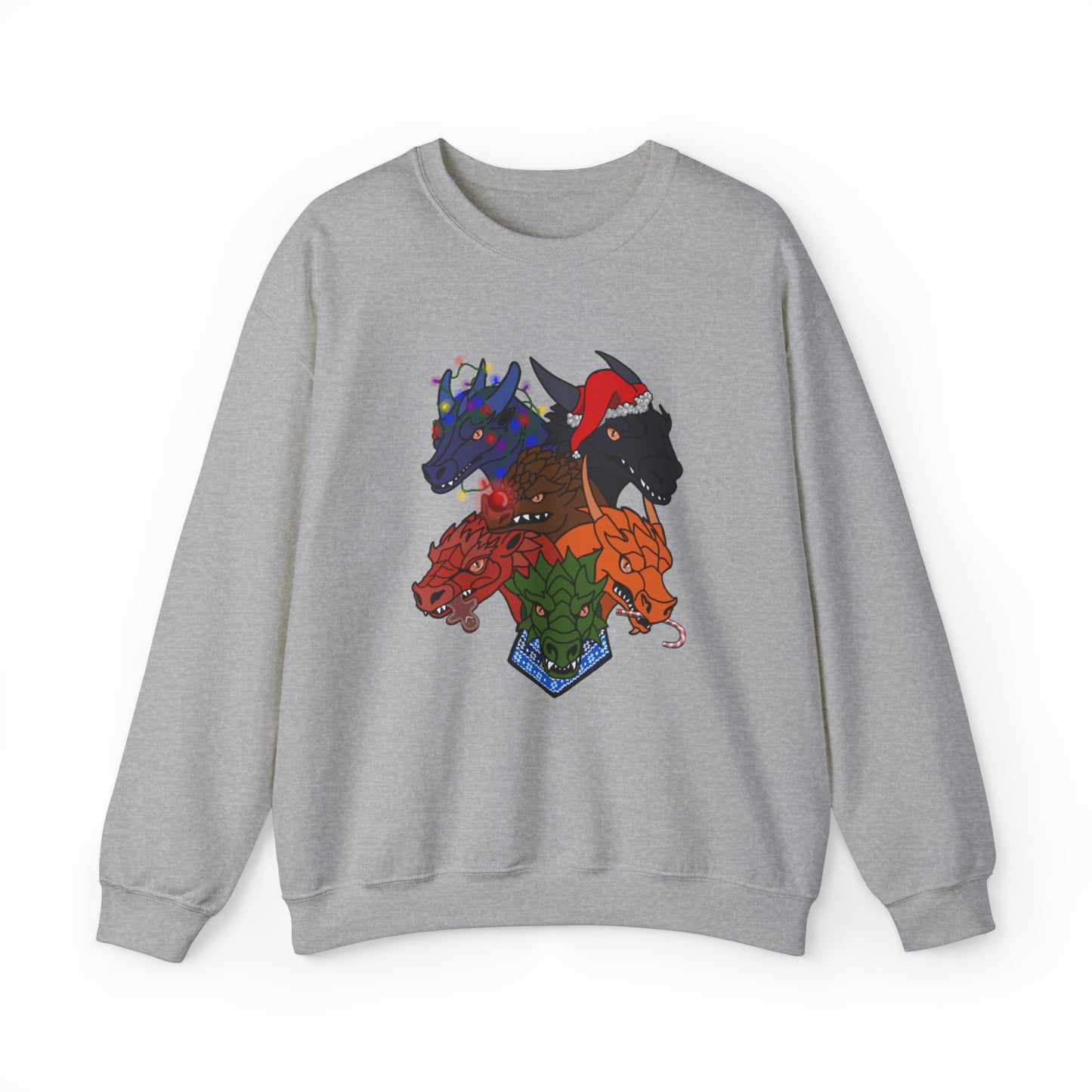 Dragon Christmas Simple - Unisex Sweatshirt