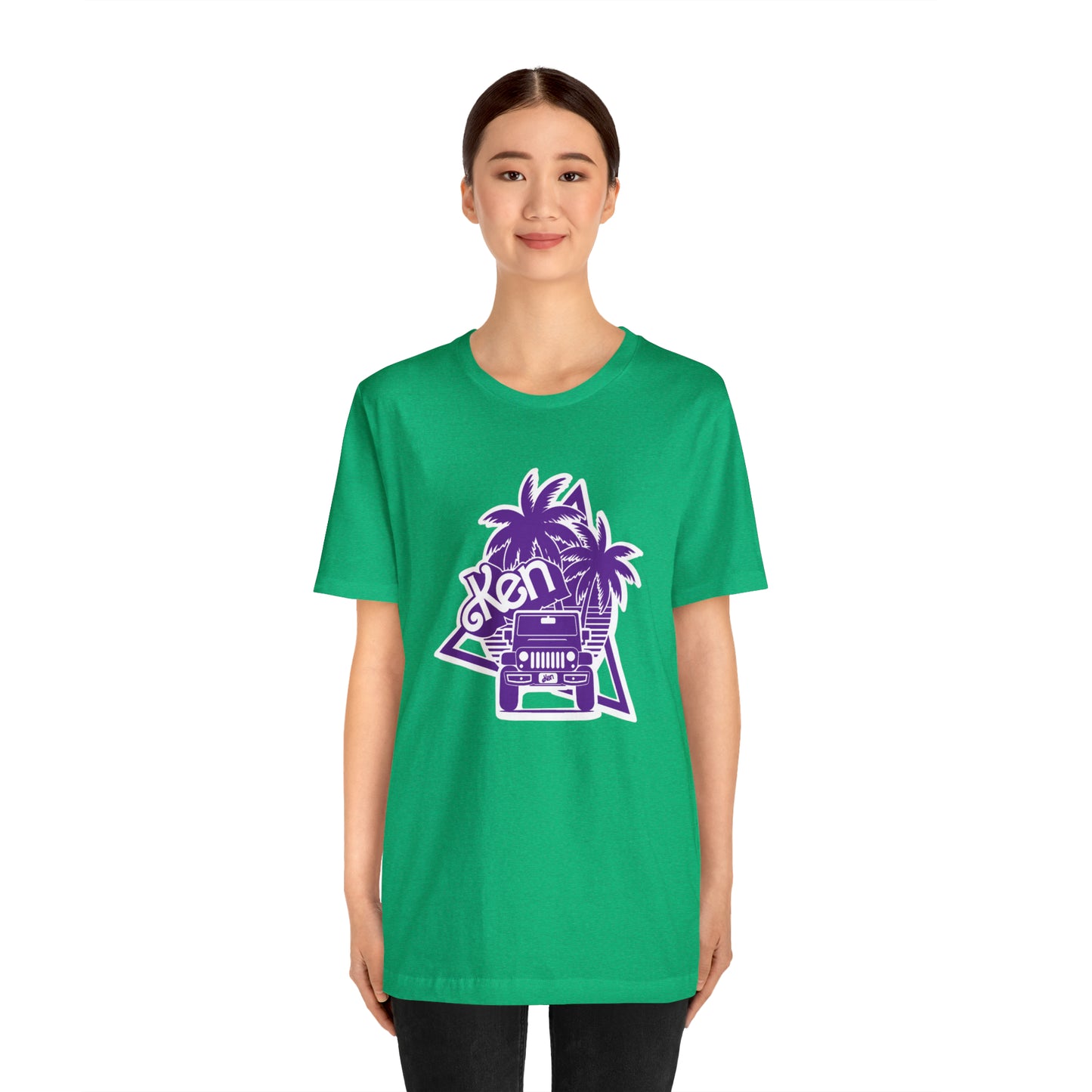All Purple Ken, Beep Beep KEN Jeep, Unisex Jersey Short Sleeve Tee