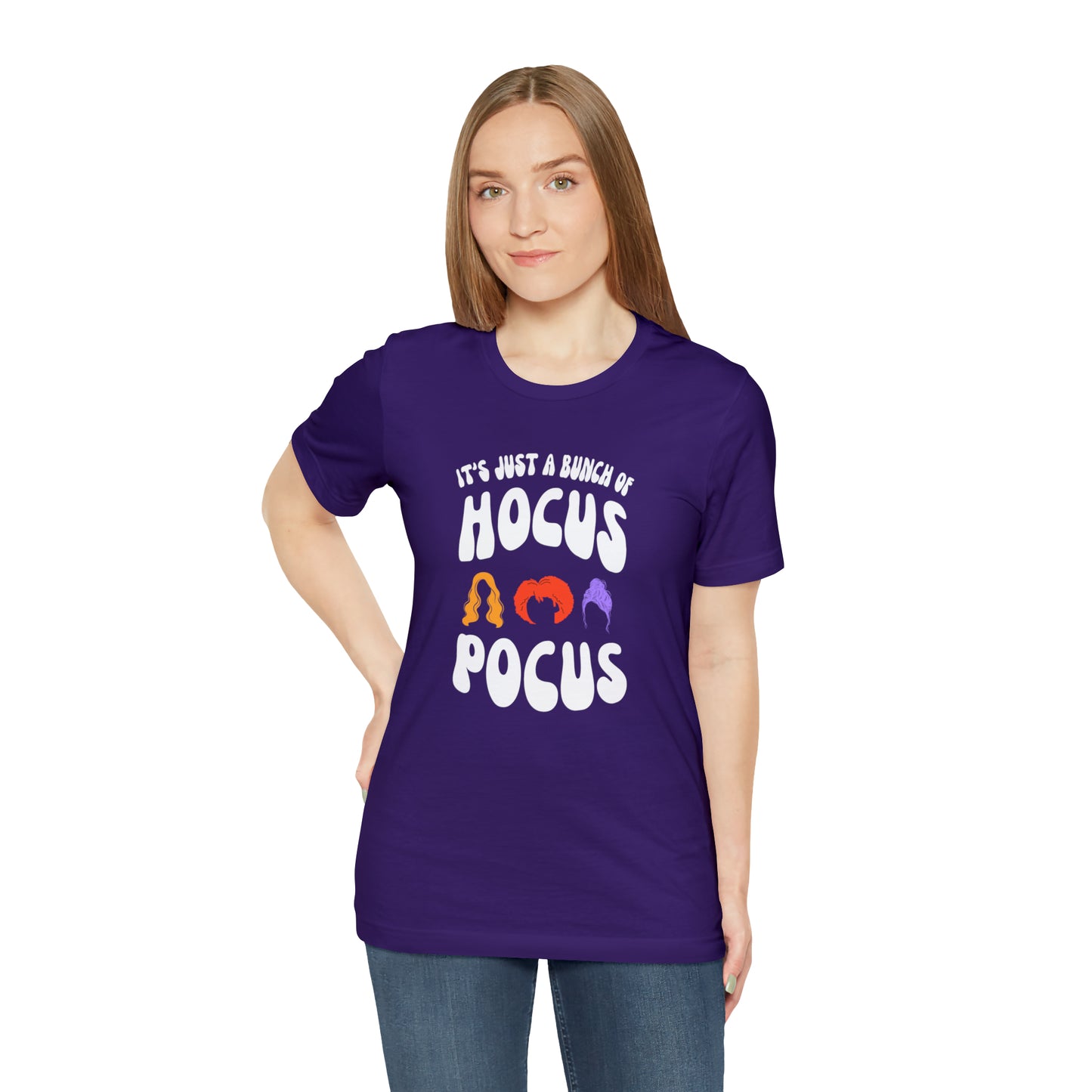 White Text Hair - Hocus Pocus