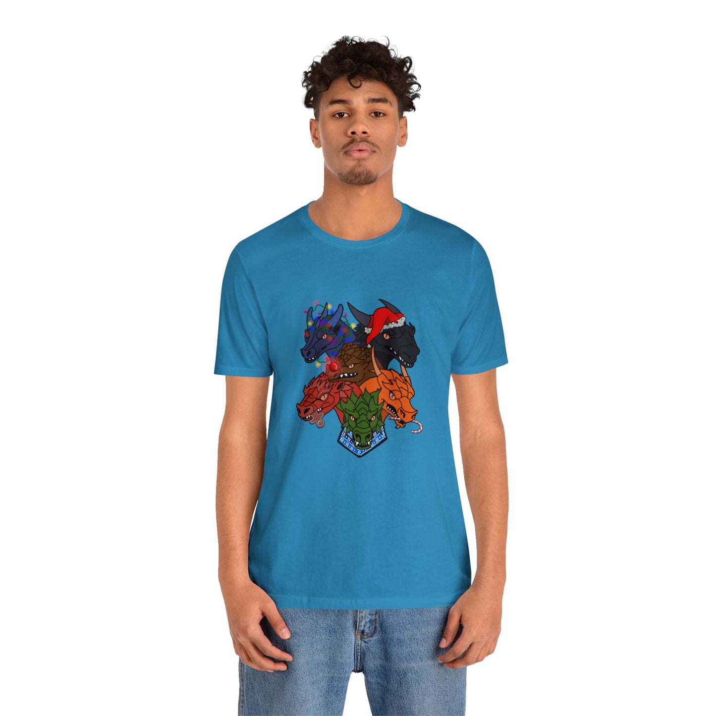 Dragon Christmas simple version - Unisex T-shirt