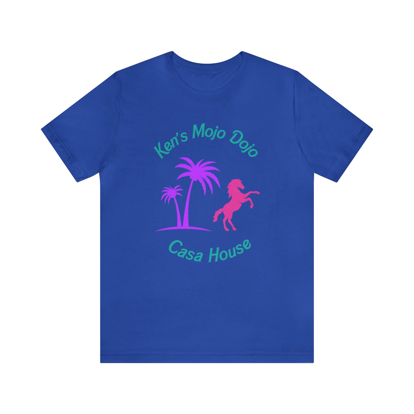 Palm Horse, Mojo Dojo Casa House, Unisex Jersey Short Sleeve Tee