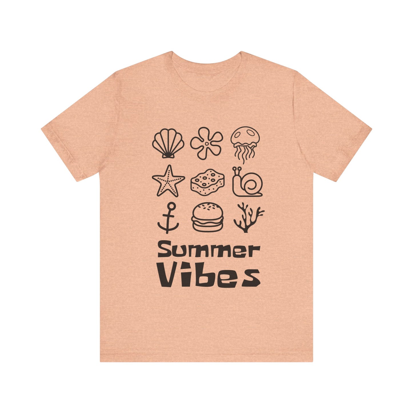 Spongey Summer Grid - Unisex Shirt